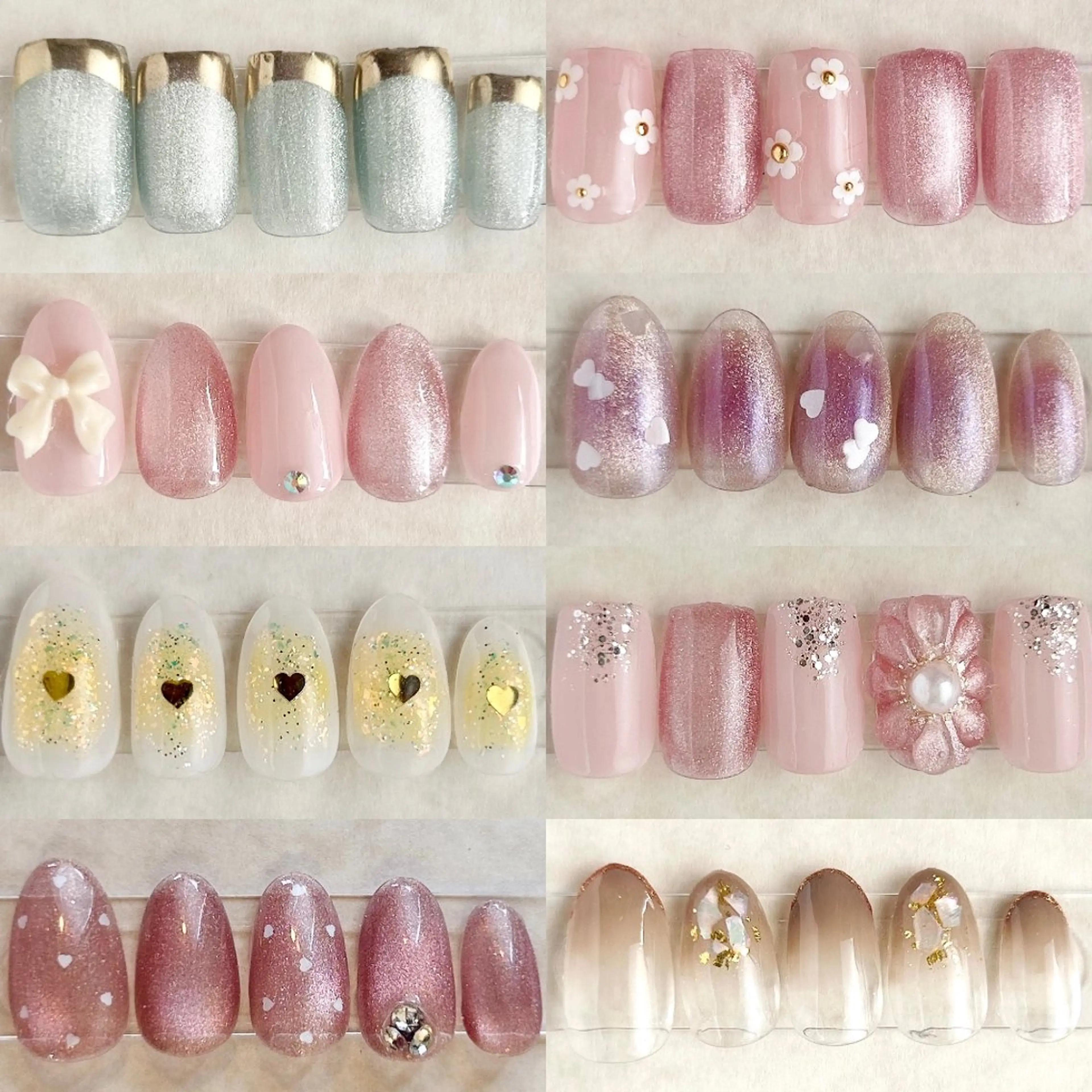 ネイル ジェルネイル ガーリー マグネットネイル オフィスネイル ワンカラーネイル ハンドネイル muum_nail 新宿2分 三丁目1分のネイルデザイン