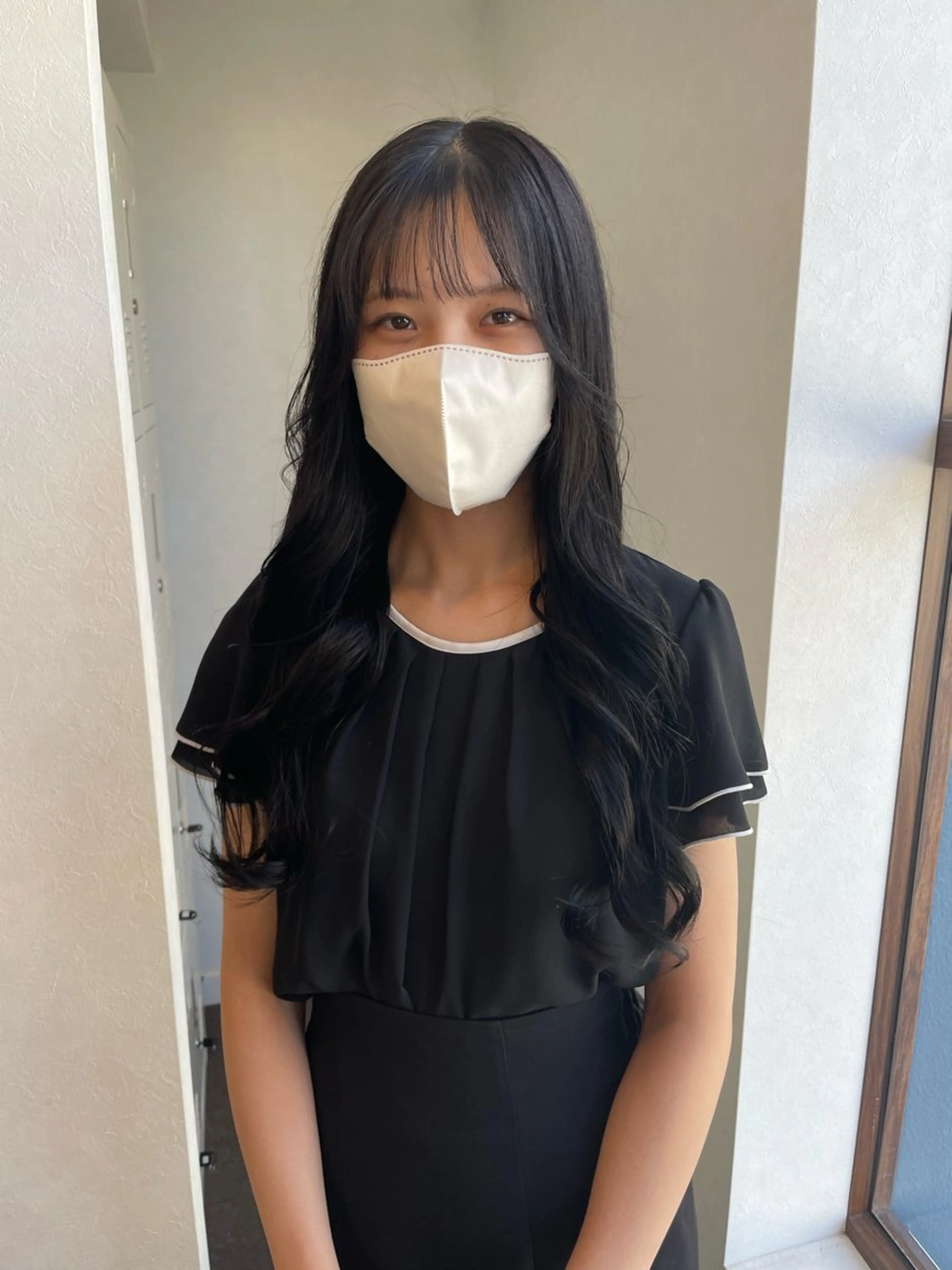 カラー 透明感カラー ミツキ/ 透明感カラー/セットのヘアスタイル