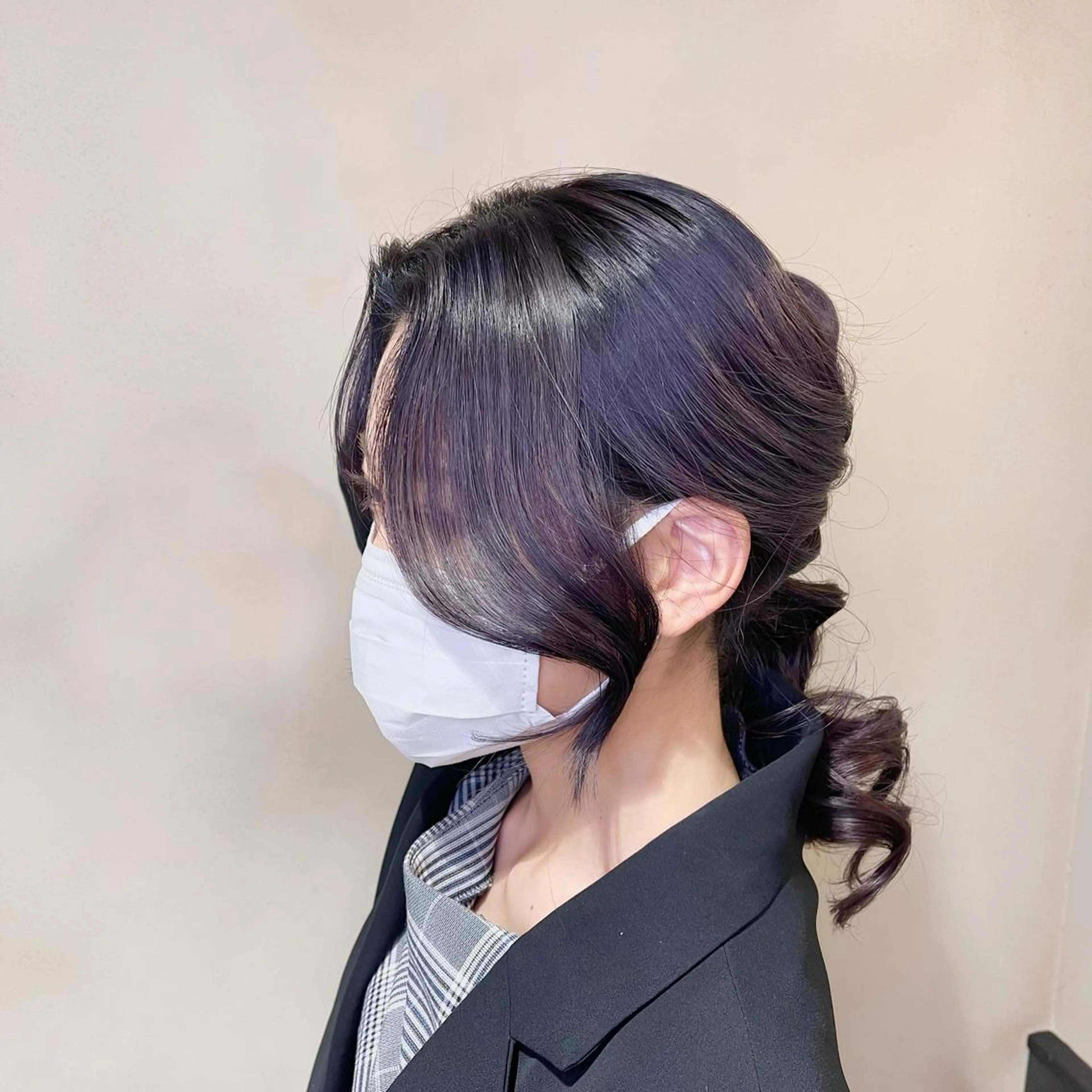 ロング 泉 堅也のヘアスタイル