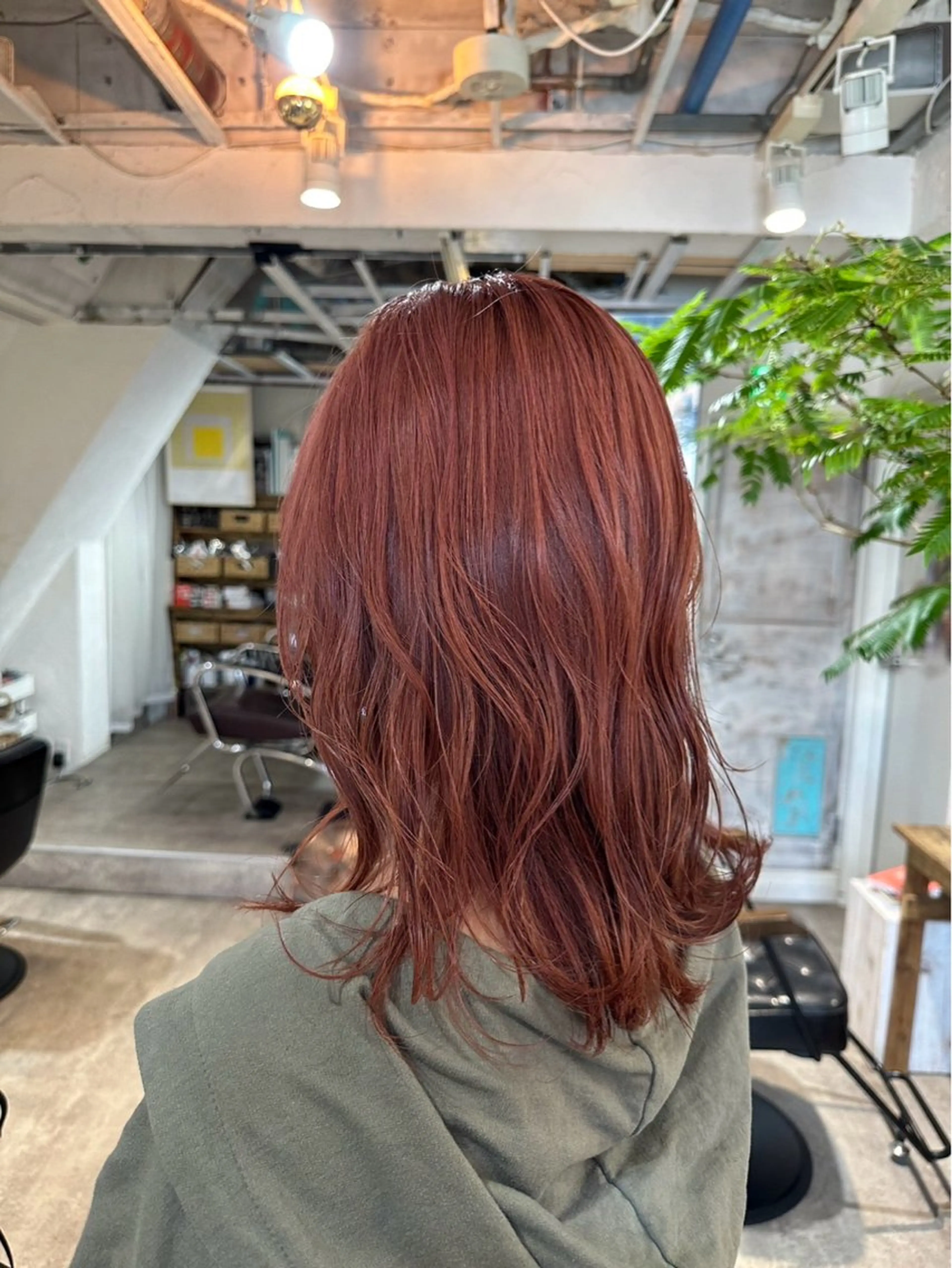 ミディアム 新宿/髪質改善 艶カラー👶Renaのヘアスタイル