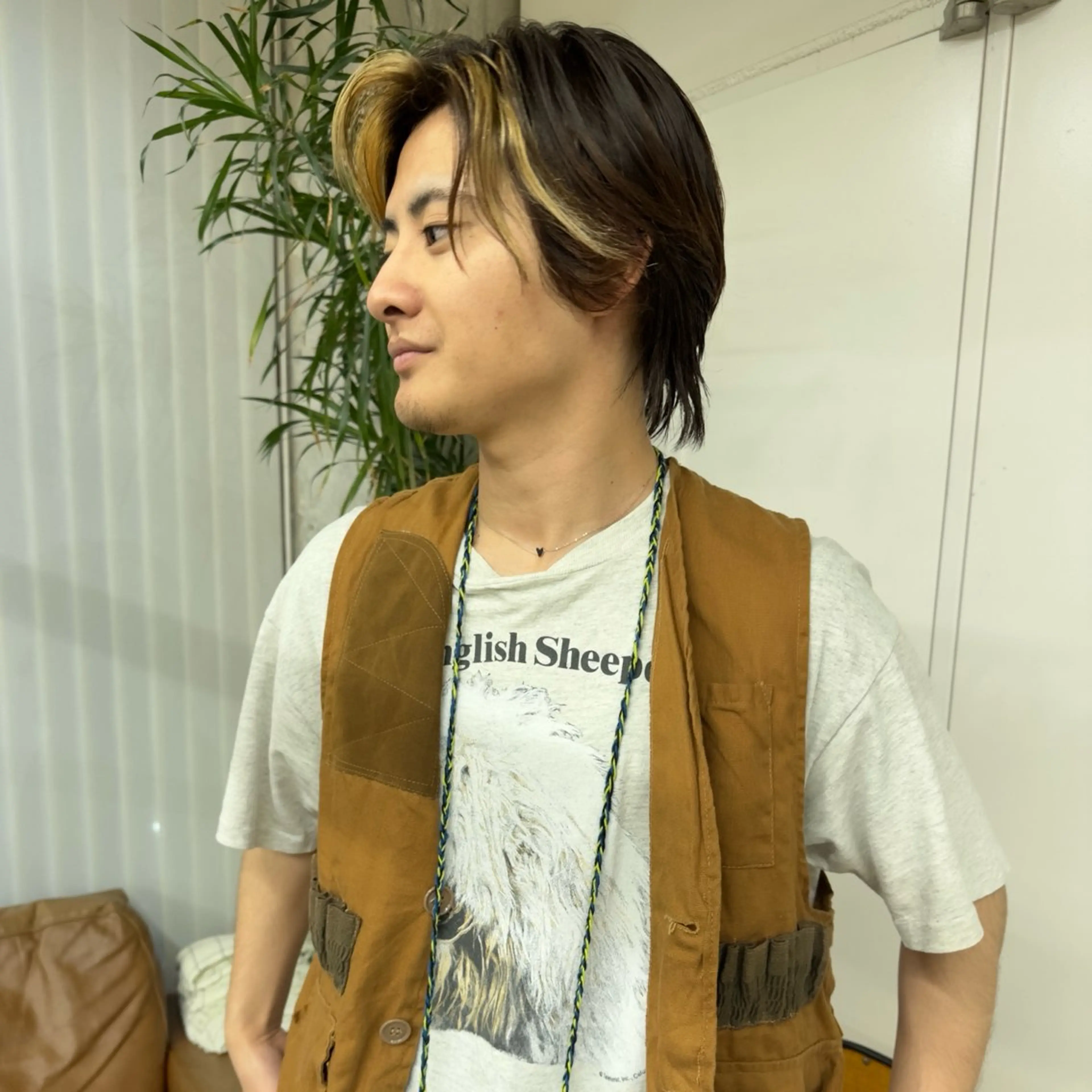 メンズ限定‼️🦓カット+ローライトカラー🦓の写真