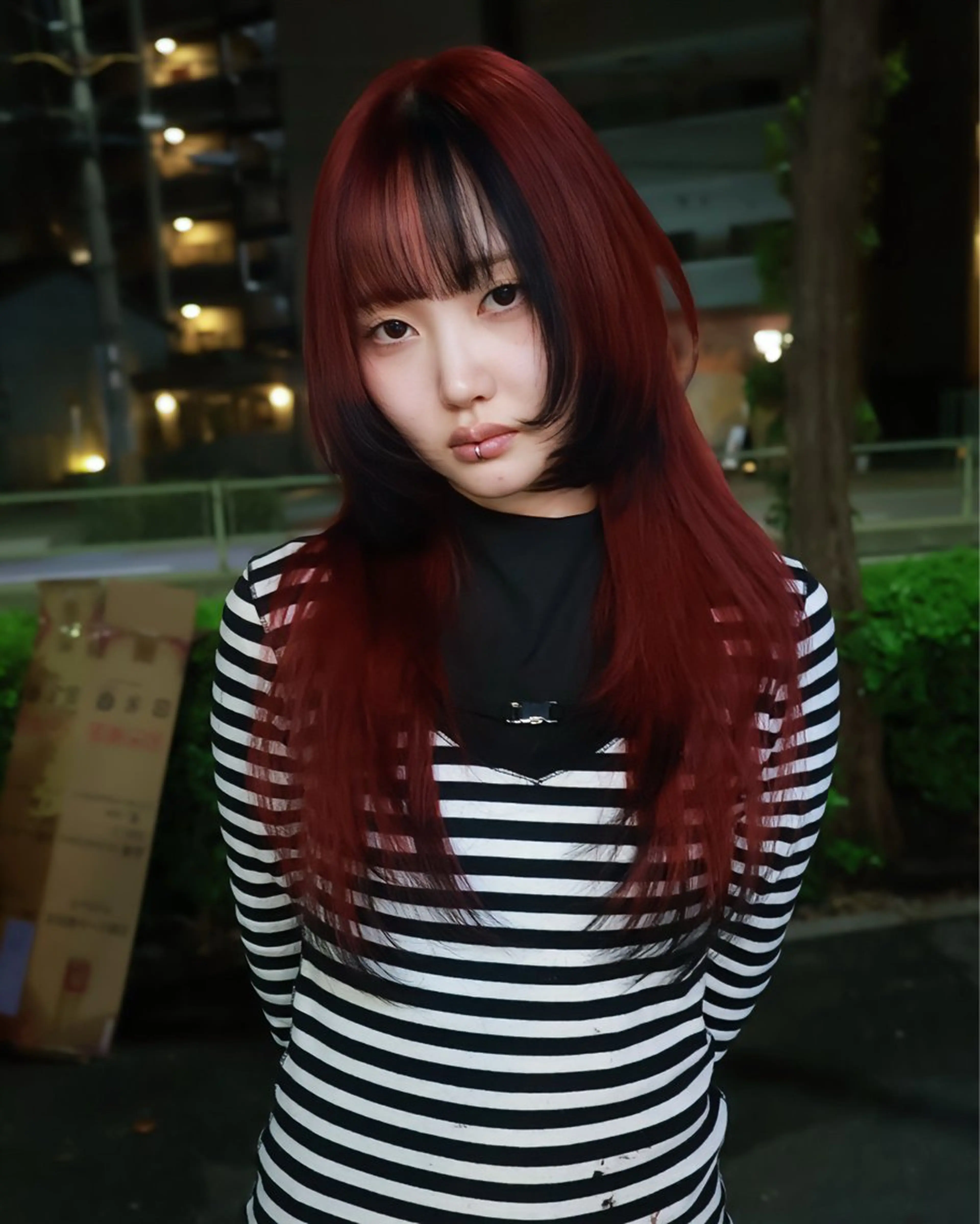 ロング カラー ナチュラル・ハイトー ン🏆HINOKIのヘアスタイル