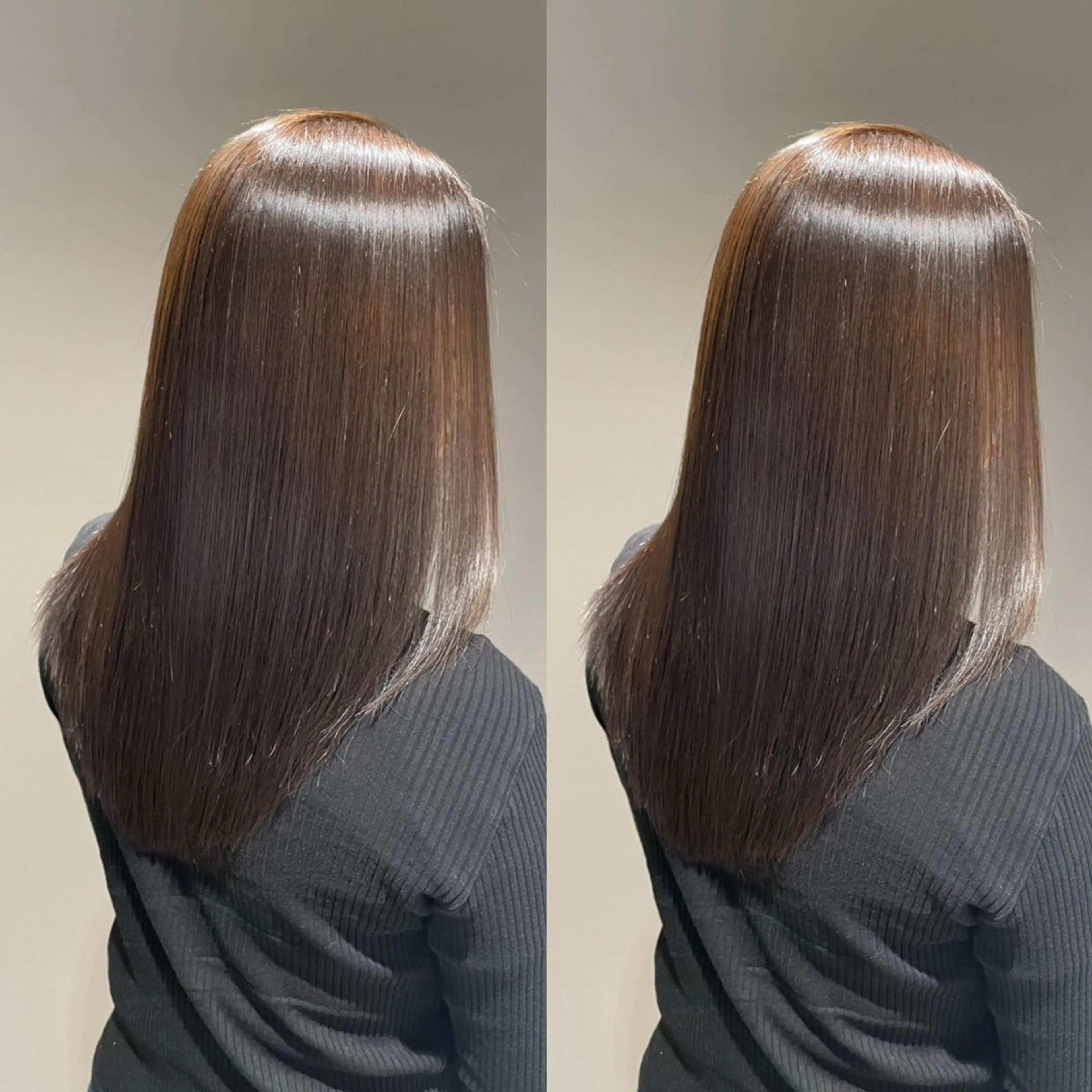 【癖毛からさようなら🪞✨】酸性ストレート（ブリーチ履歴対応）＋カット＋5step髪質改善トリートメントの写真