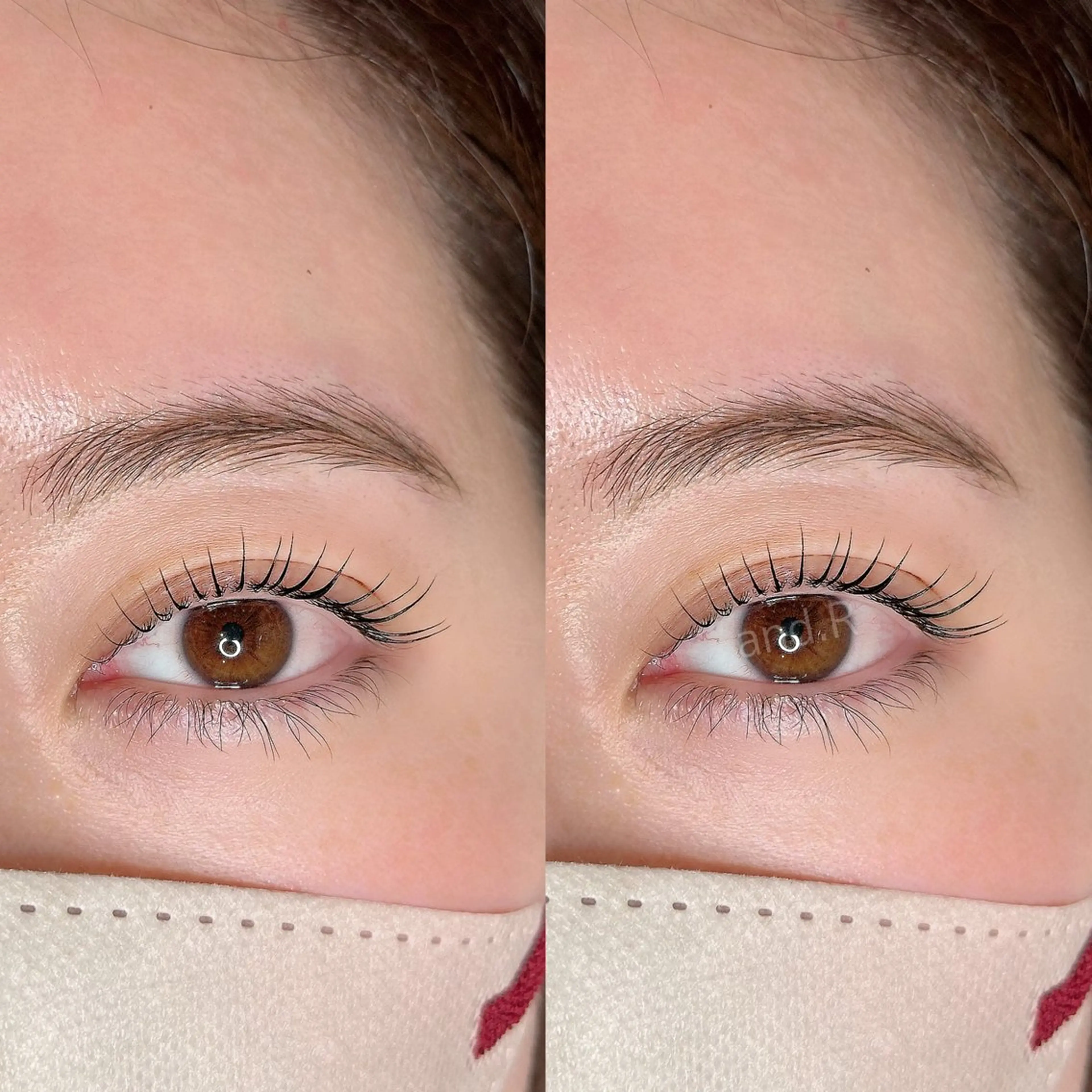 マツエク・マツパ ナチュラル まつげパーマ 一重×まつ毛パーマ 【and.R 】齋藤 惠女のマツエク・マツパデザイン