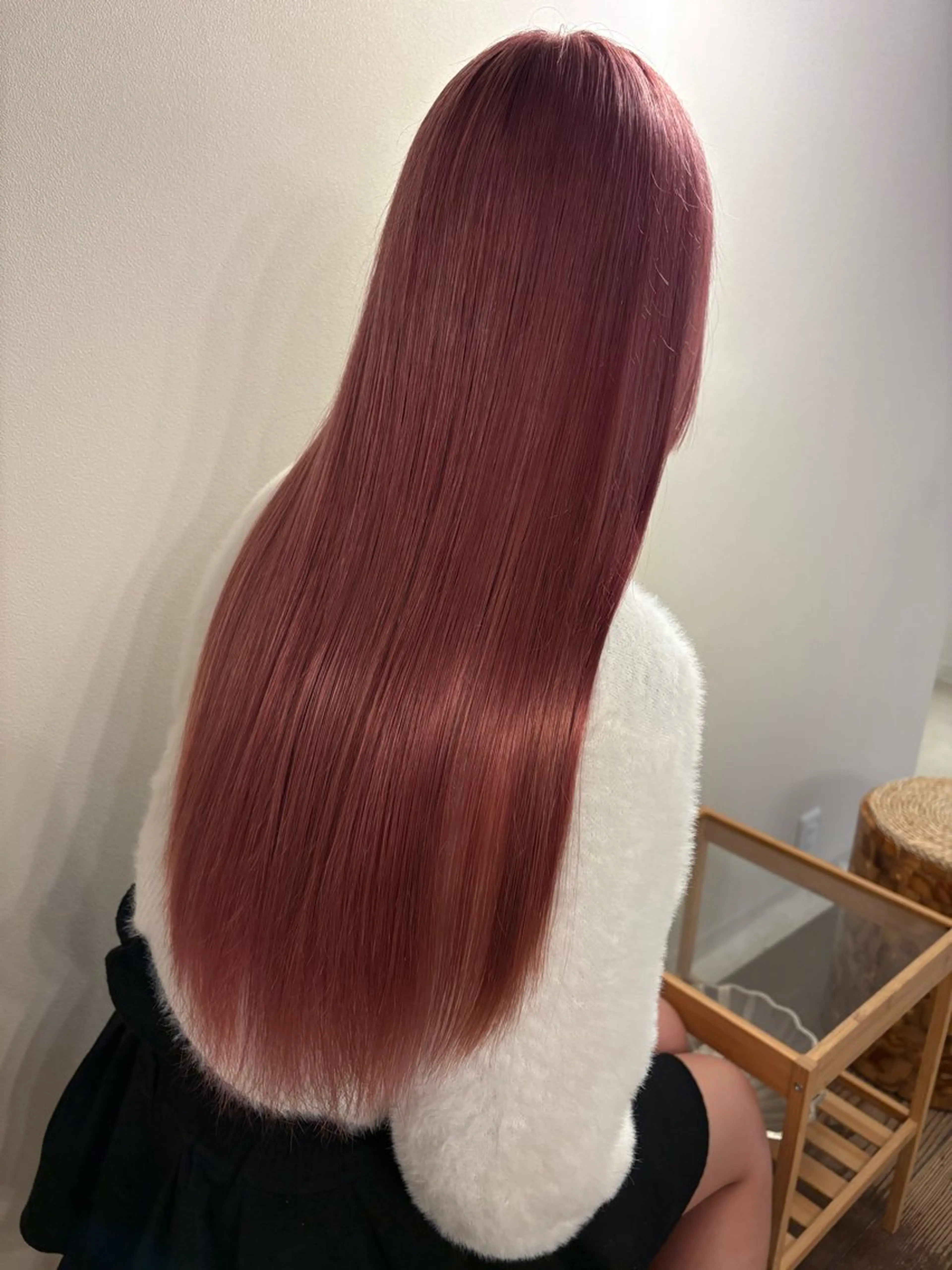 ロング ヘアカラー ココルアナ 豊中美容室のヘアスタイル