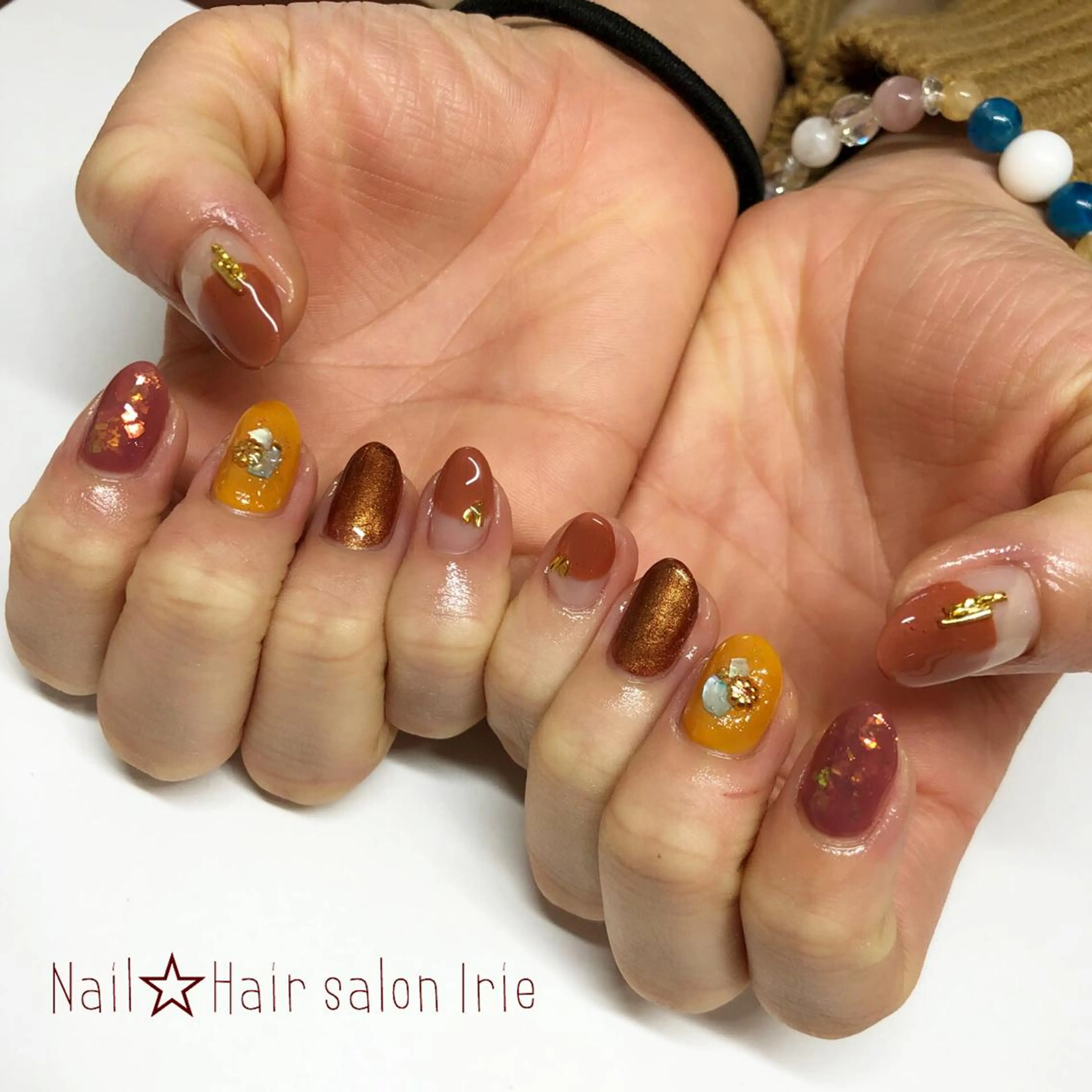 ネイル Hair salon Irie所属・與儀 知佳のネイルデザイン