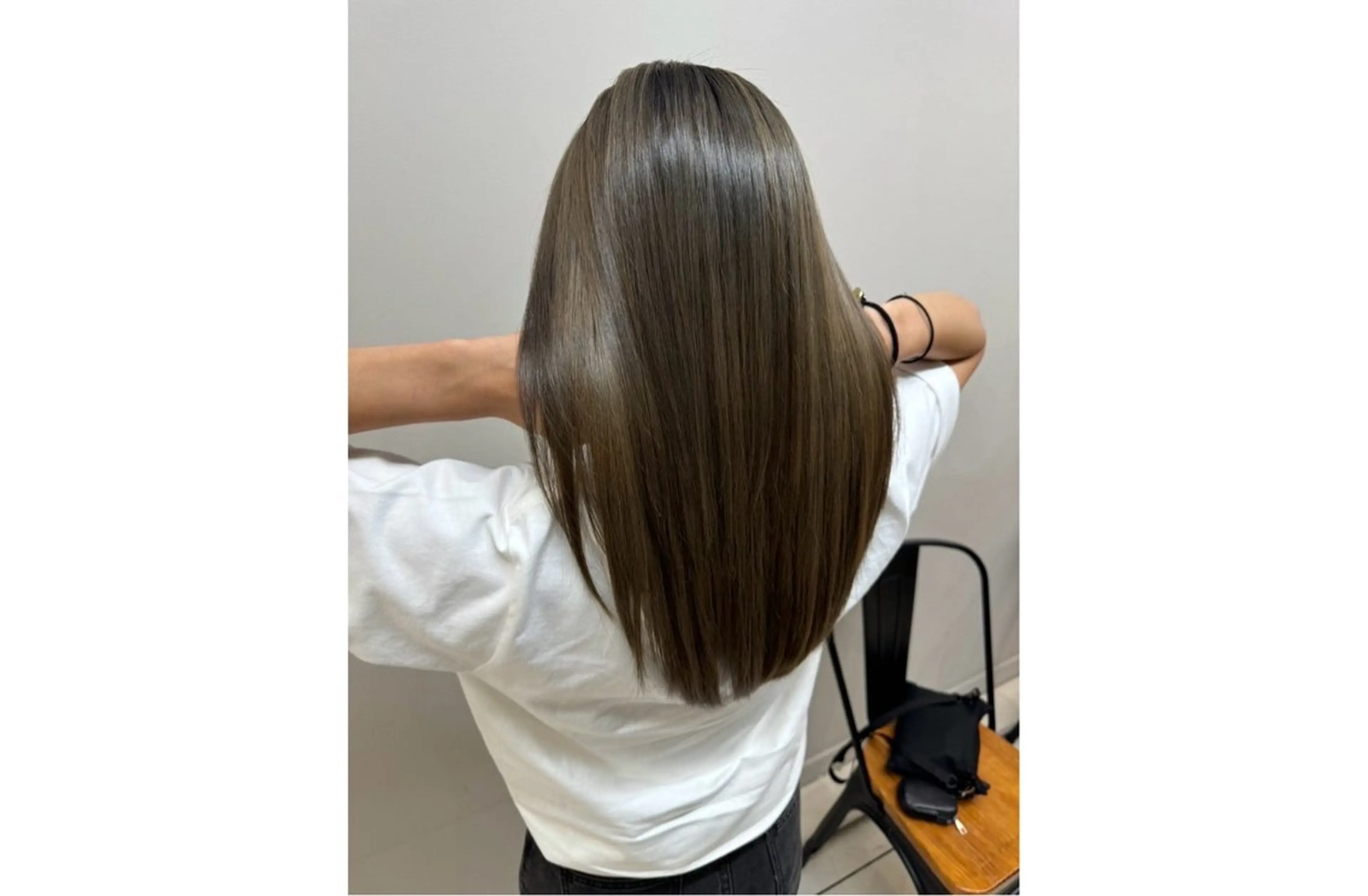 ロング 髪質改善 トリートメント ホッチ・美髪矯正✂︎ 髪質改善tr✂︎のヘアスタイル