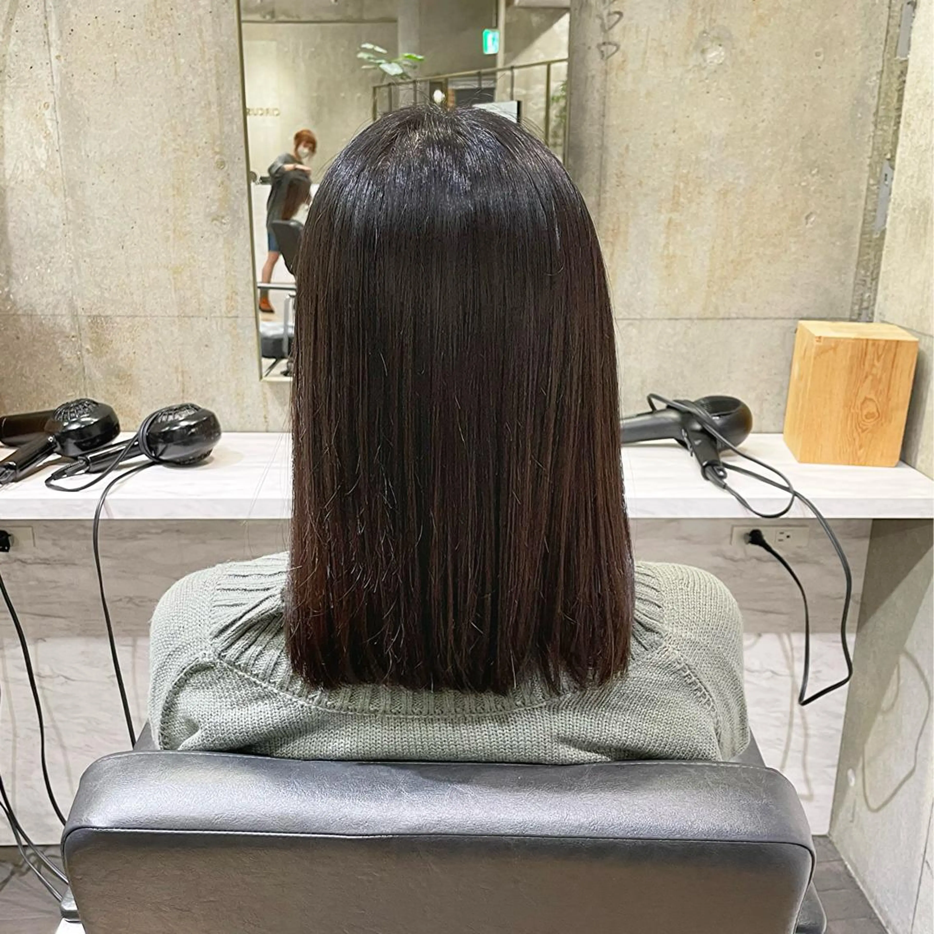 ミディアム パーマ ミディアムパーマ ストレートパーマ ｈｉｙｏｒｉ 🧸のヘアスタイル