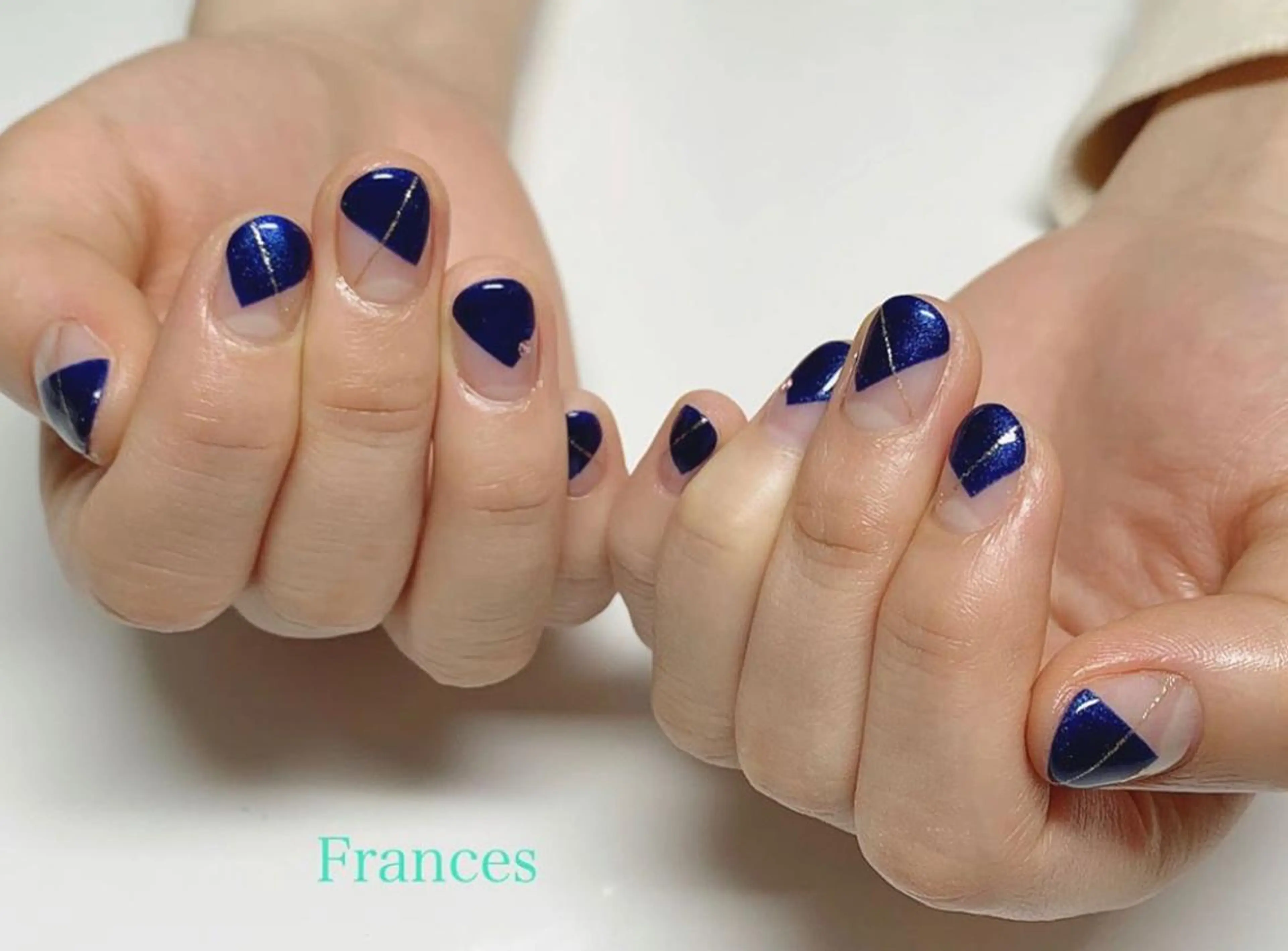 ネイル フレンチネイル ハンドネイル Frances 今村のネイルデザイン