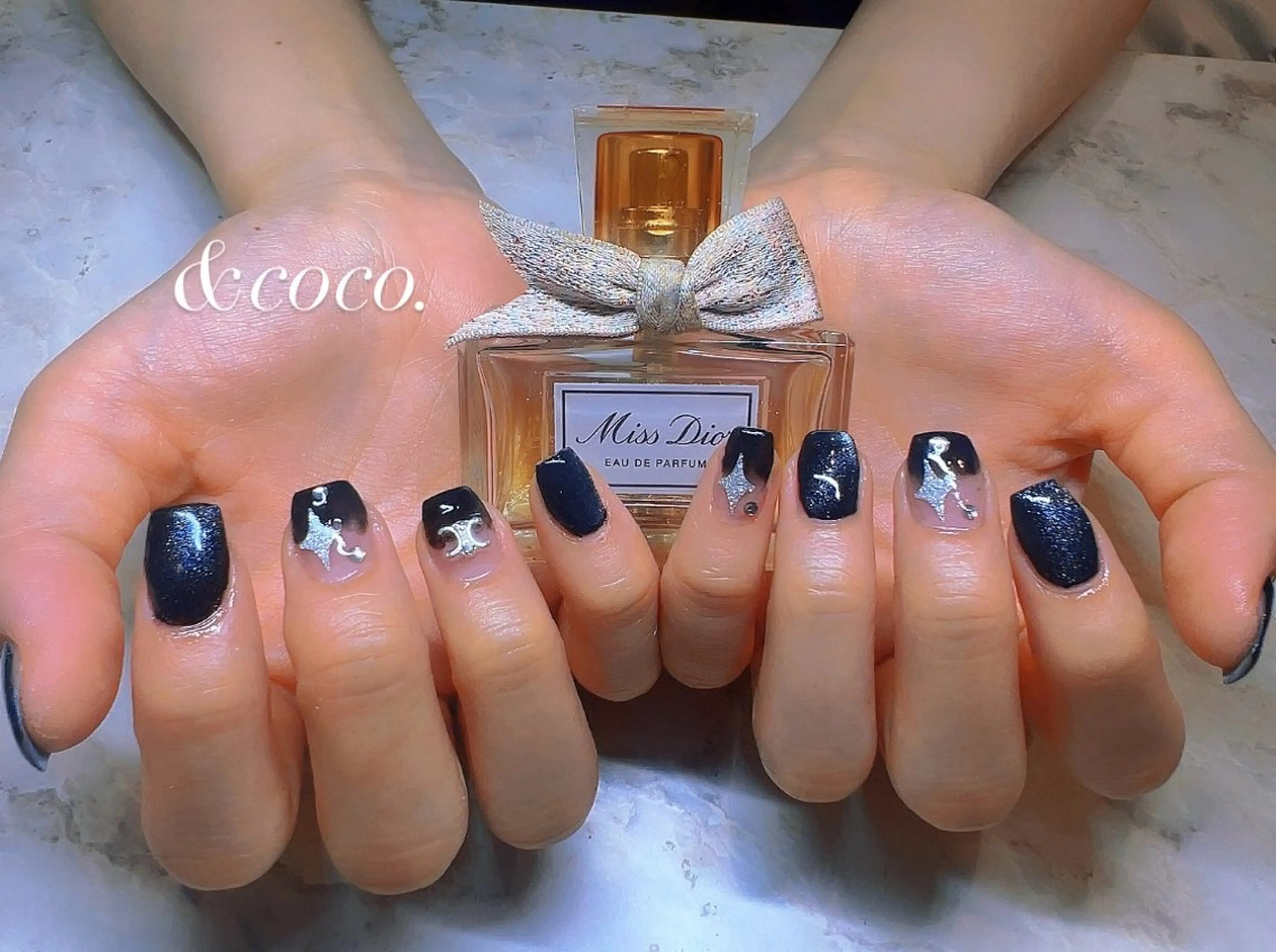 ネイル マグネットネイル ハンドネイル ＆coco.所属・＆ coco.のネイルデザイン