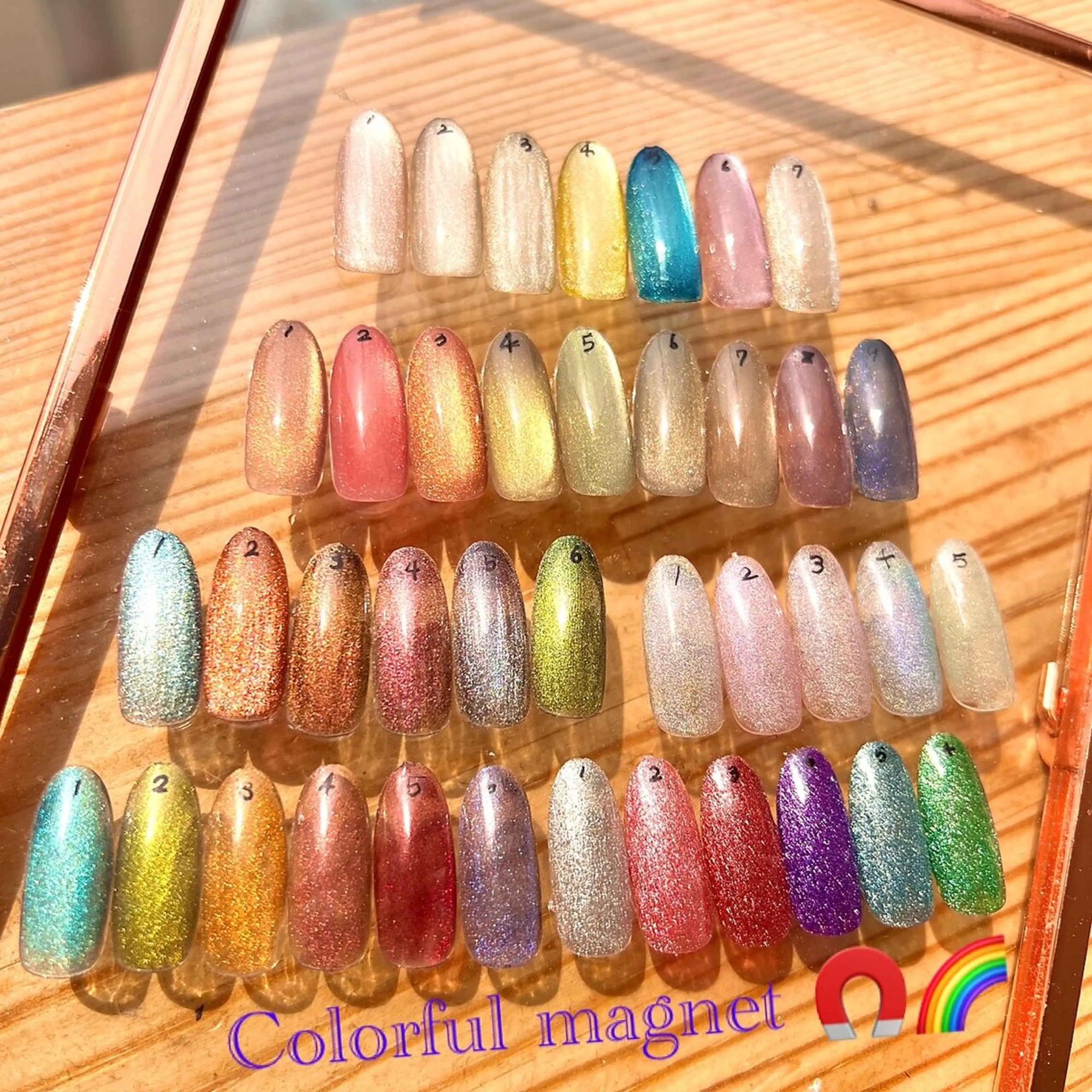 ネイル マグネットネイル ailes nail&eyelash所属・【リクエスト予約受付 中】MINA🐬🫧のネイルデザイン