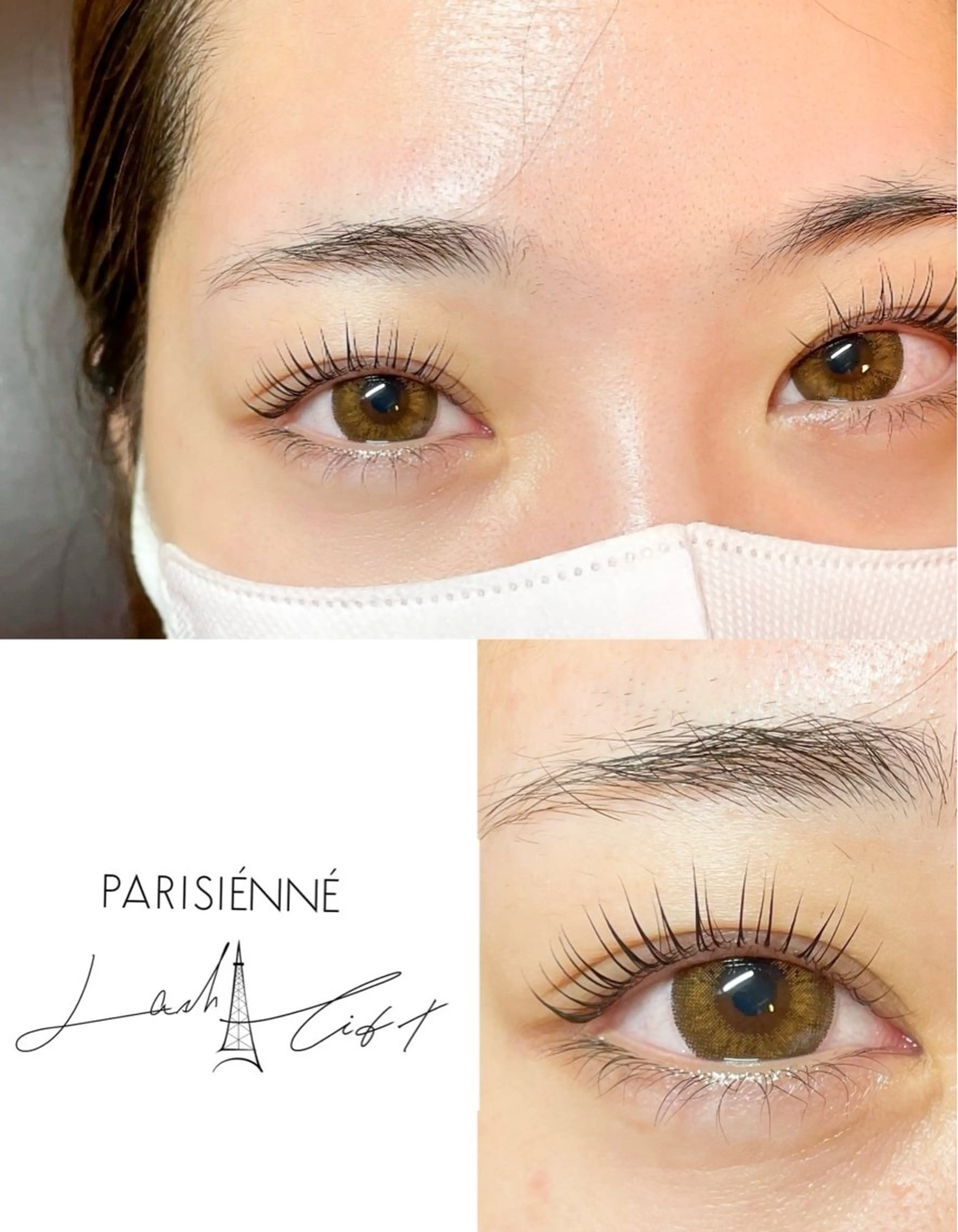 マツエク・マツパ パリジェンヌラッシュリフト Make Sense ⭐︎銀座のマツエク・マツパデザイン