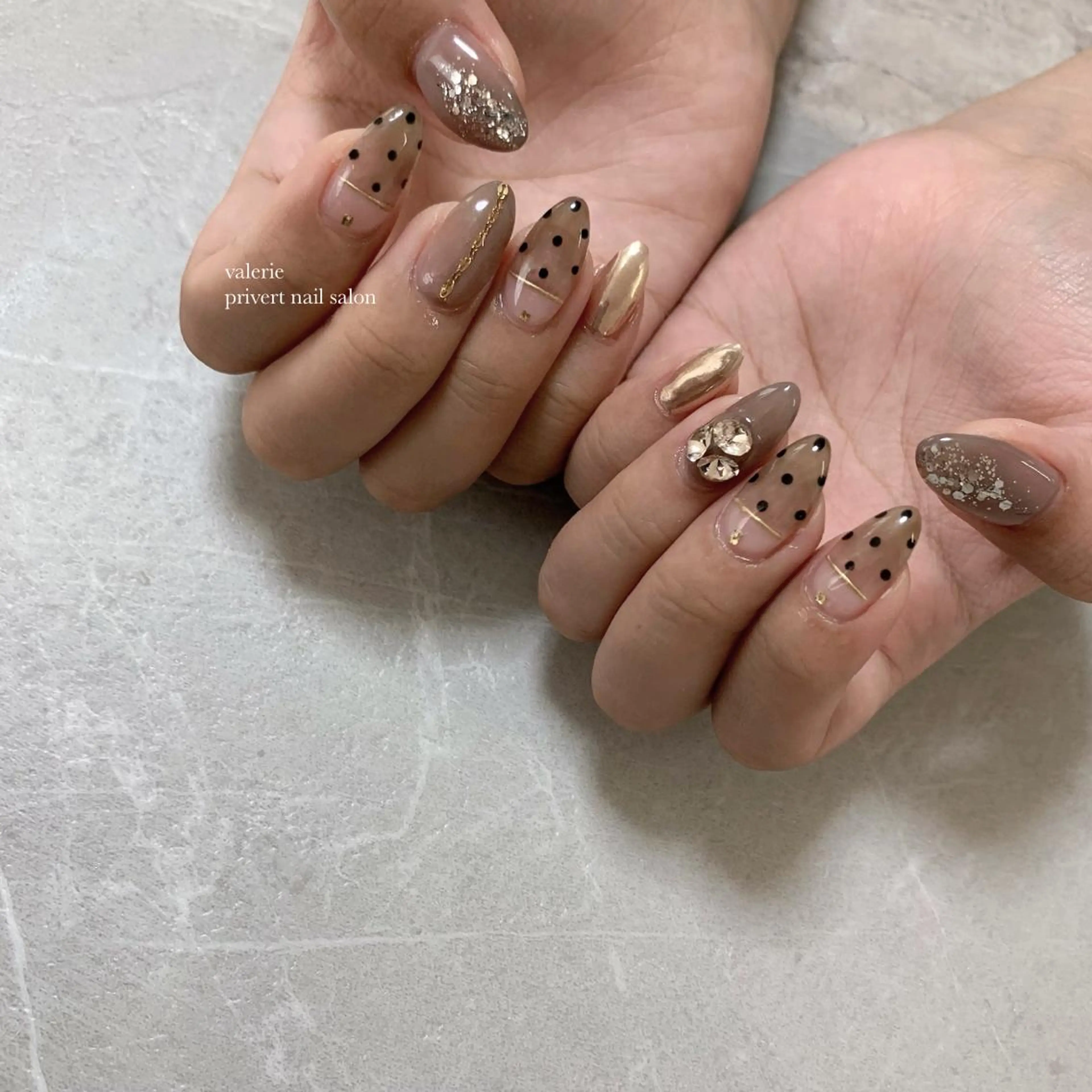 ネイル private nailsalon valerie所属・valerie /  miyuのネイルデザイン