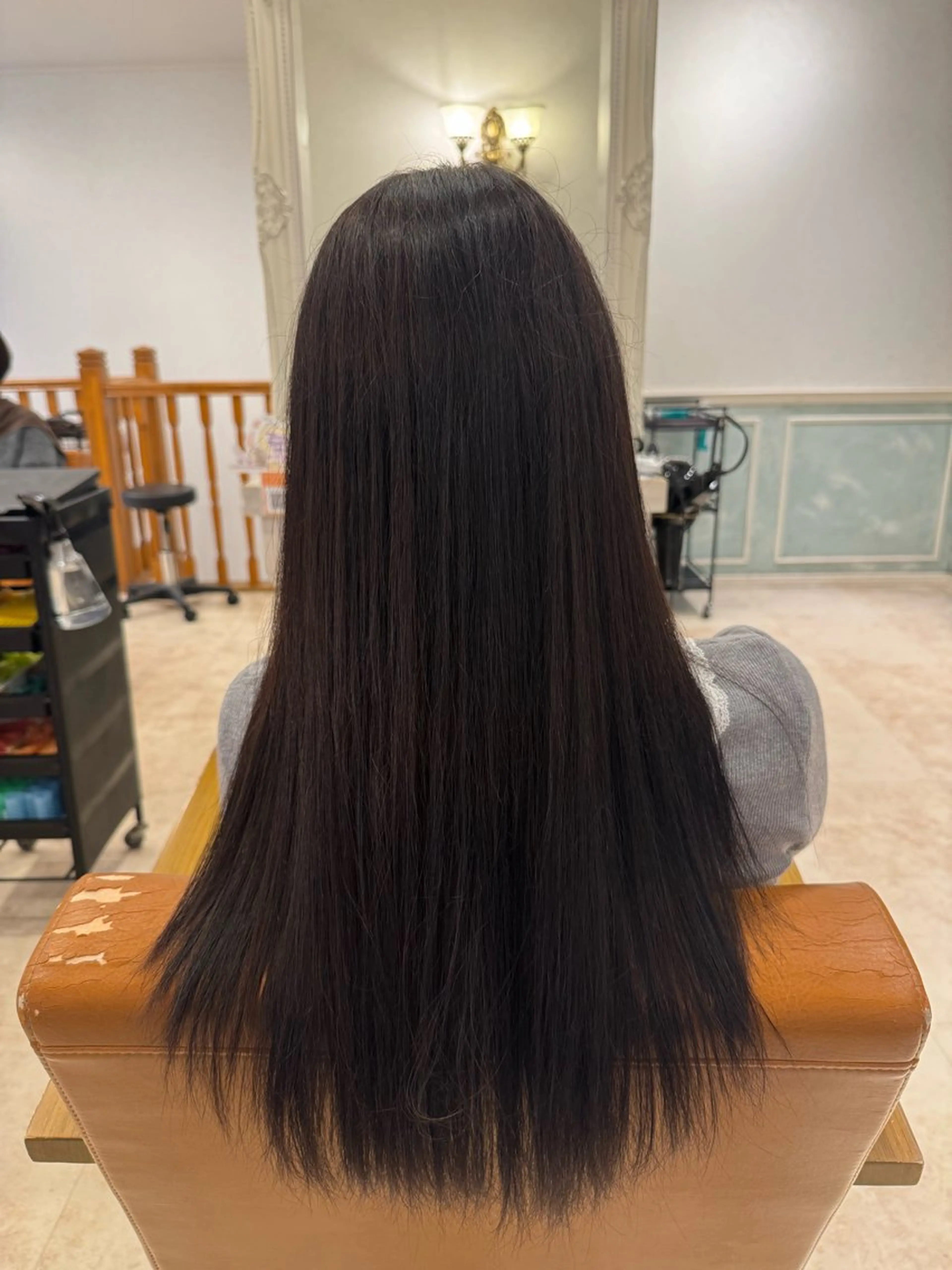 💫モデル特別価格💫白髪染めカラー+トリートメントの写真