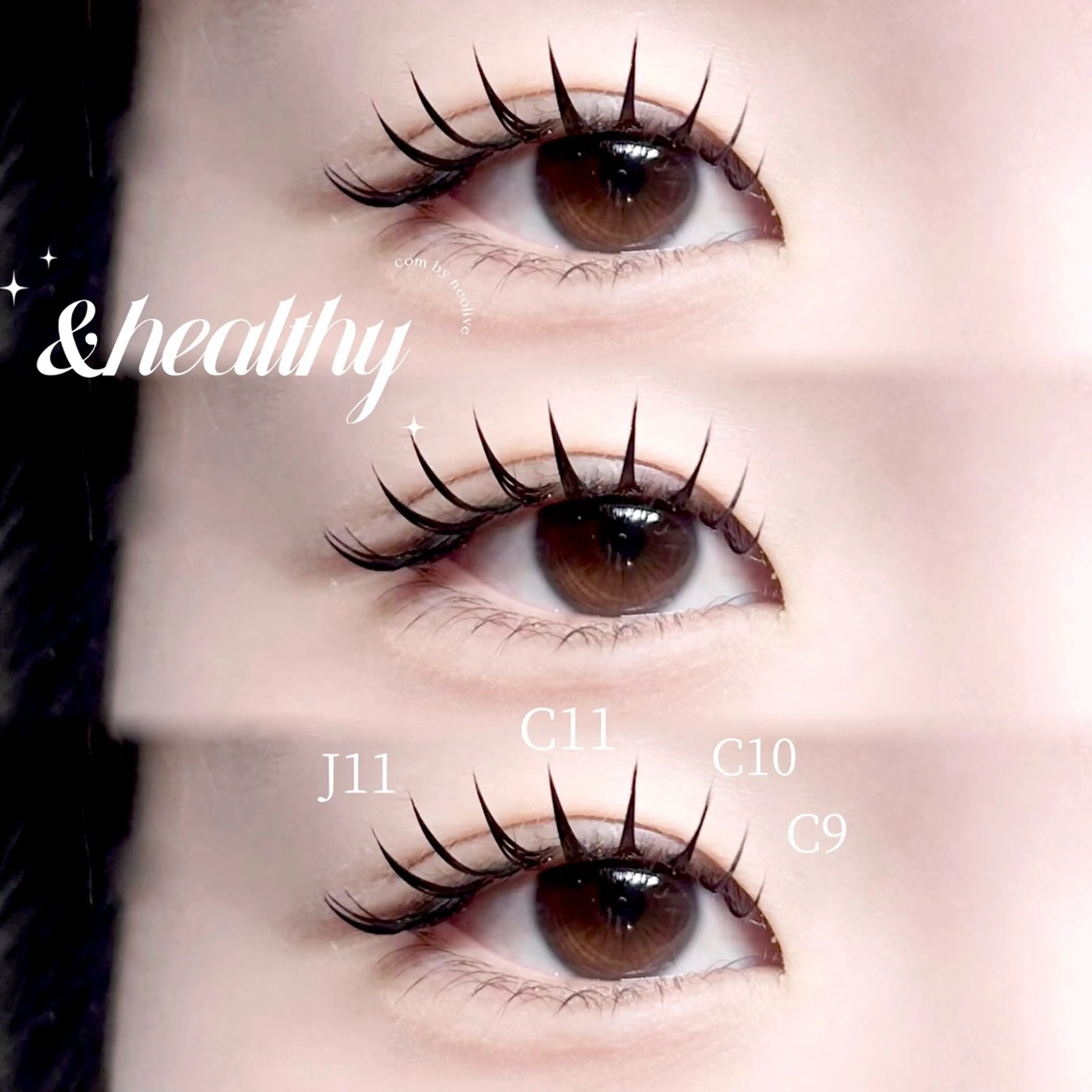 マツエク・マツパ バインドロック マツエク 佐藤 愛海のマツエク・マツパデザイン