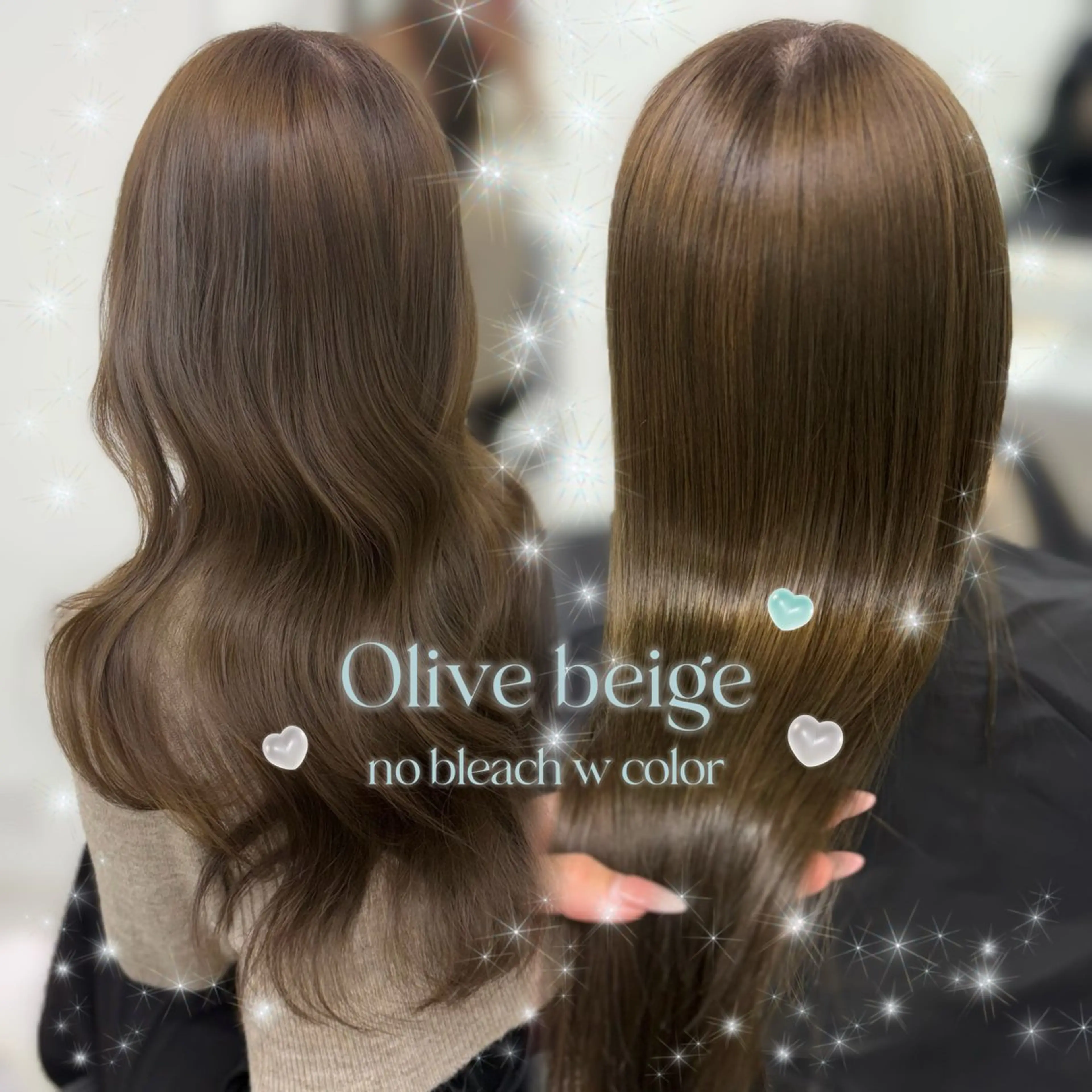 ロング ヘアカラー トリートメント ATRA所属・ワンホン級艶髪 🤍𝑀𝐼𝐻𝑂のヘアスタイル