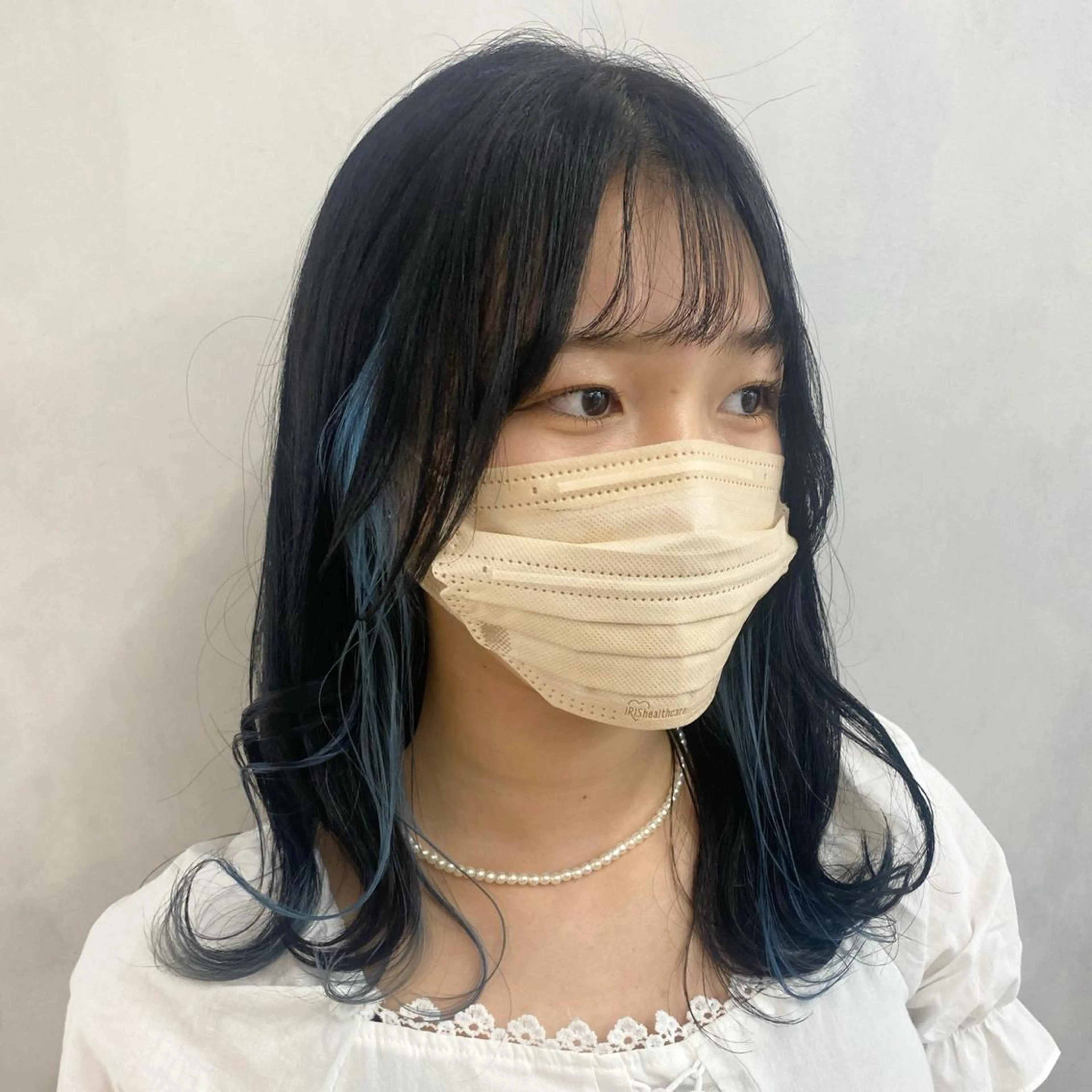 ミディアム カラー ヘアカラー トリートメント デザインカラー/パー マ🦖外岡咲希🦖のヘアスタイル