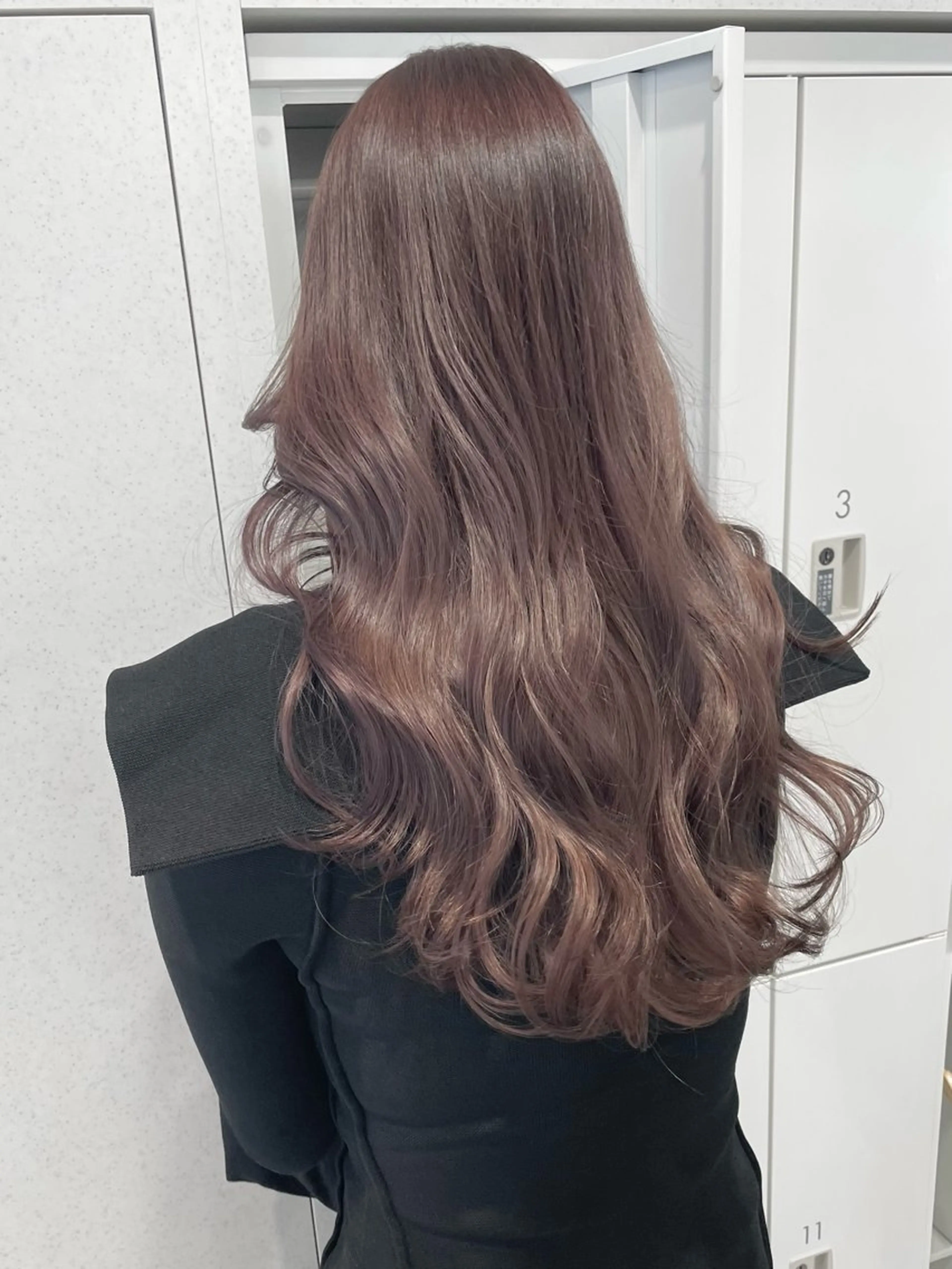 ロング カラー カット ヘアカラー トリートメント 韓国ハッシュカット/ 新宿/髪質改善/岡崎のヘアスタイル