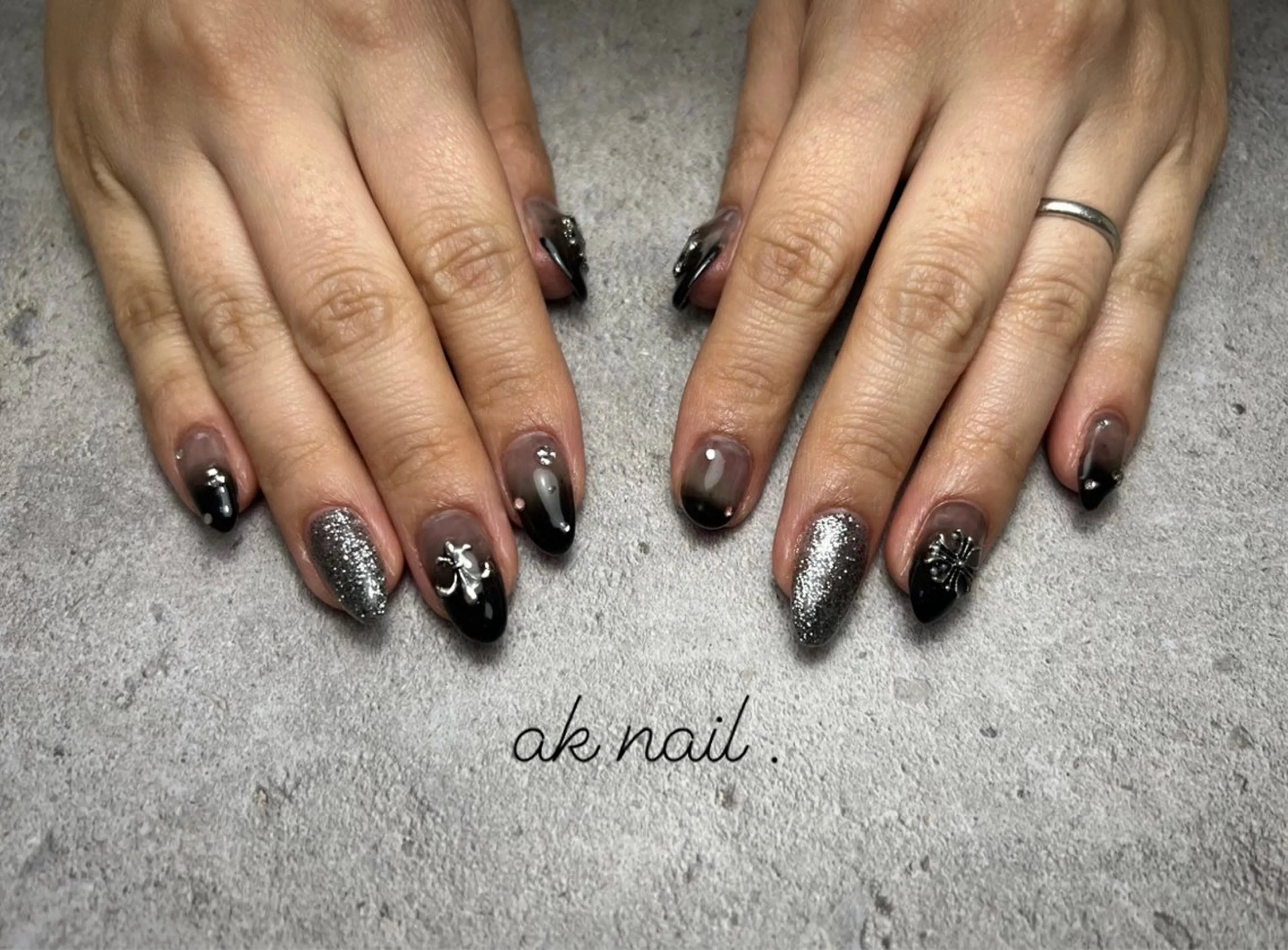ネイル ハンドネイル ak nail .のネイルデザイン