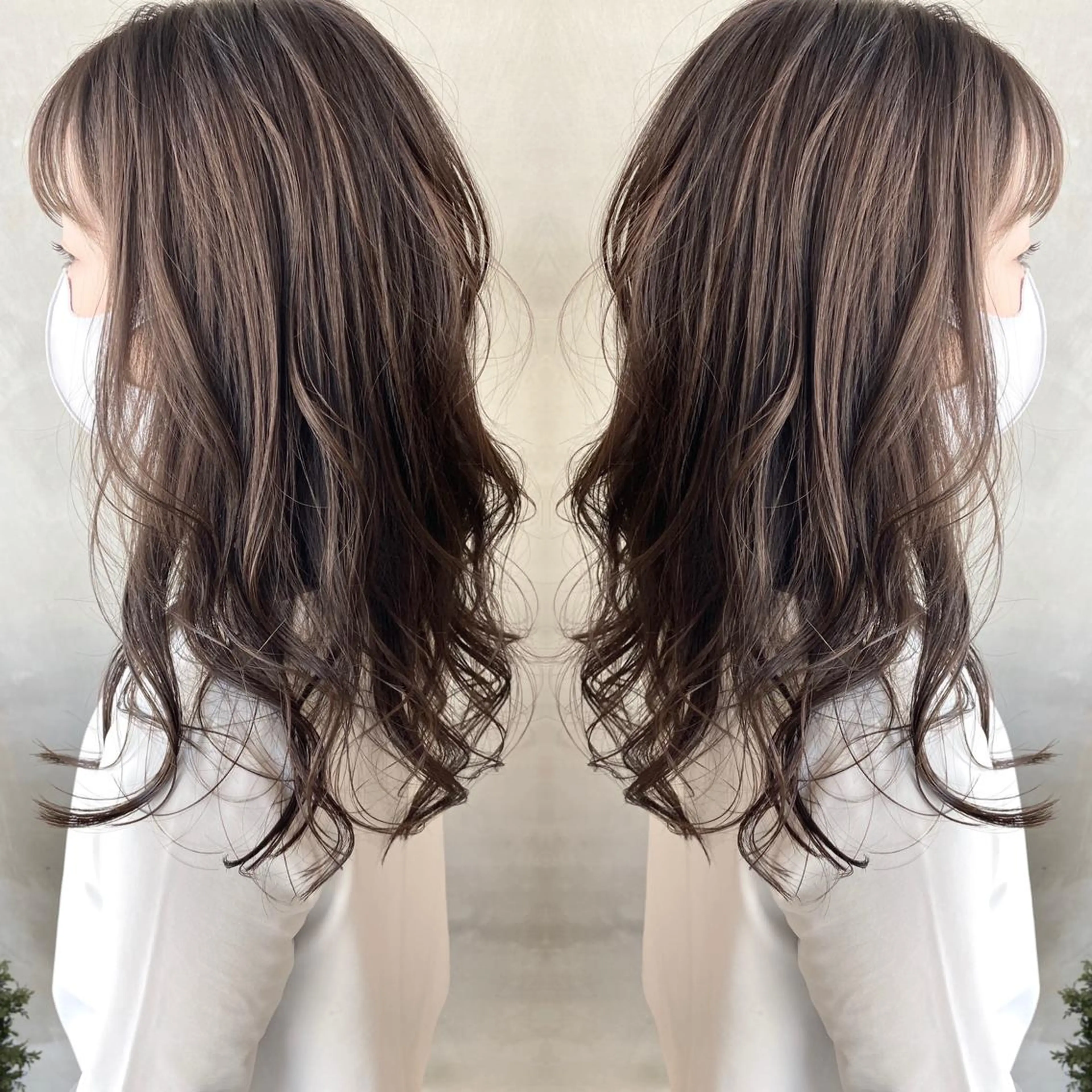 セミロング カラー ヘアアレンジ ネイル マツエク・マツパ 透明感カラー ハイライトカラー 外国人風カラー ハイライト ヨシンモリ カット ヘアカラー reverie【レヴリー】所属・夜23時まで予約🉑 reverieあきらのその他イメージ