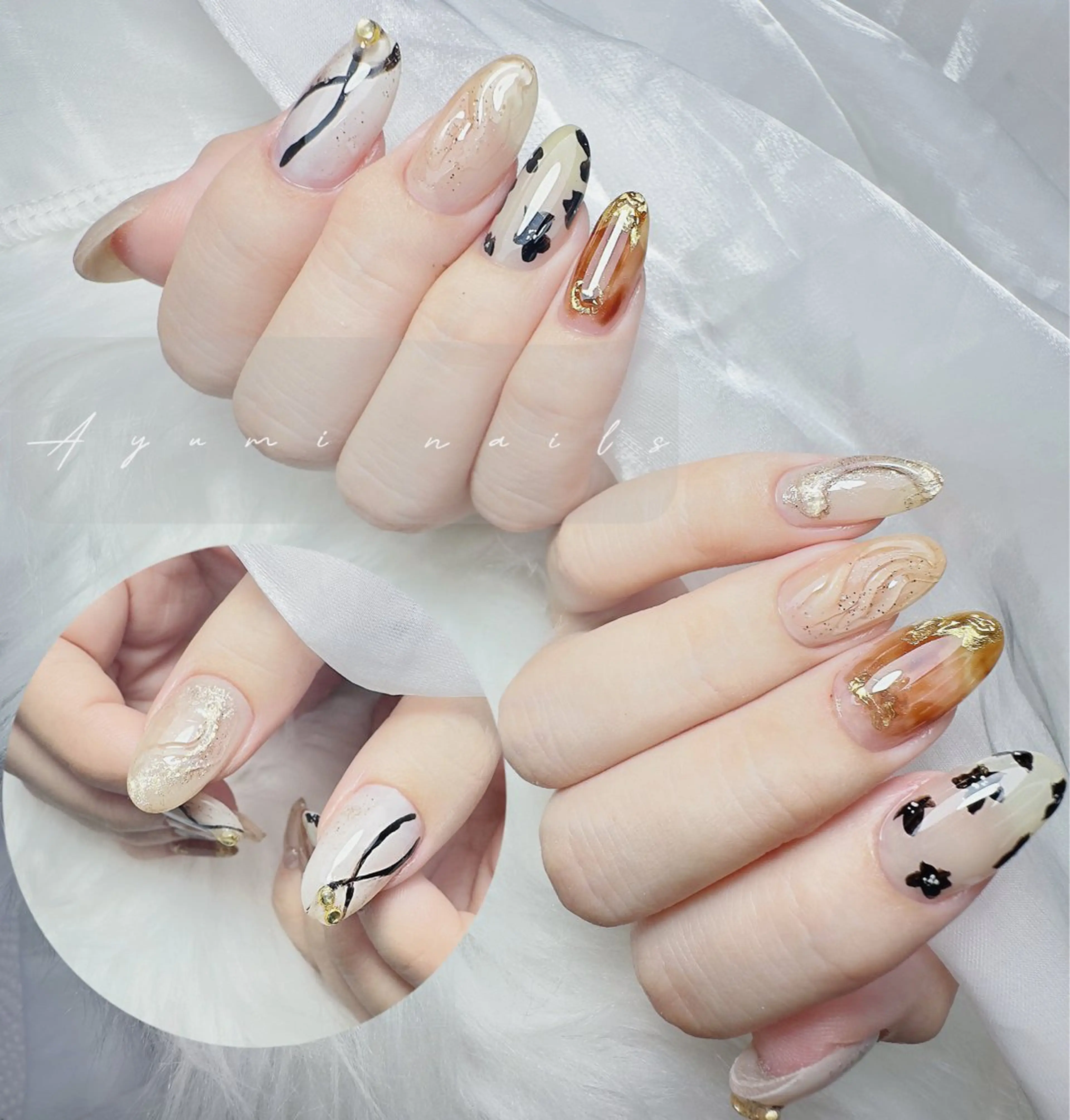 ネイル ニュアンスネイル Ayumi nails川崎店のネイルデザイン