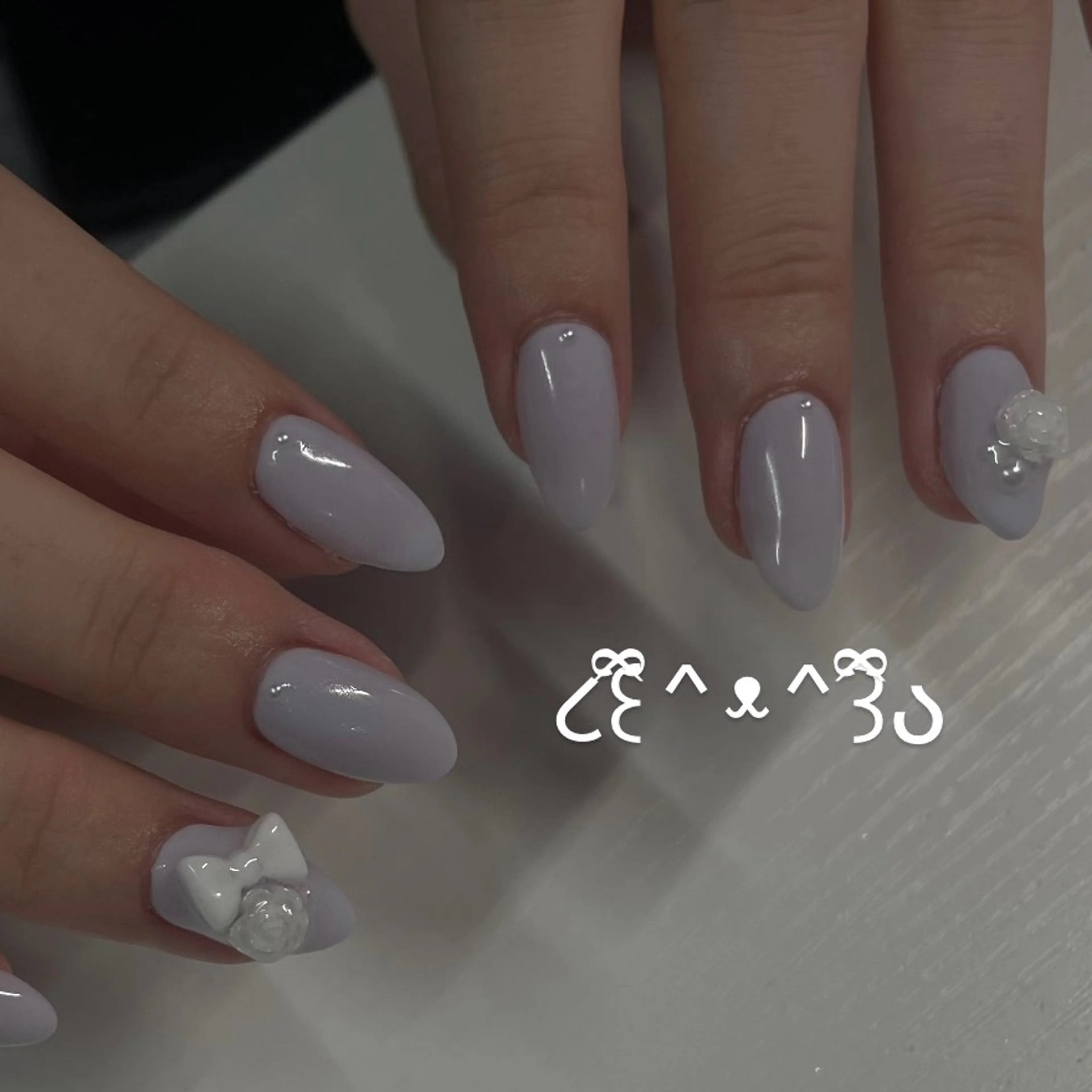 ネイル ハンドネイル yuna@ 練習生☘️のネイルデザイン
