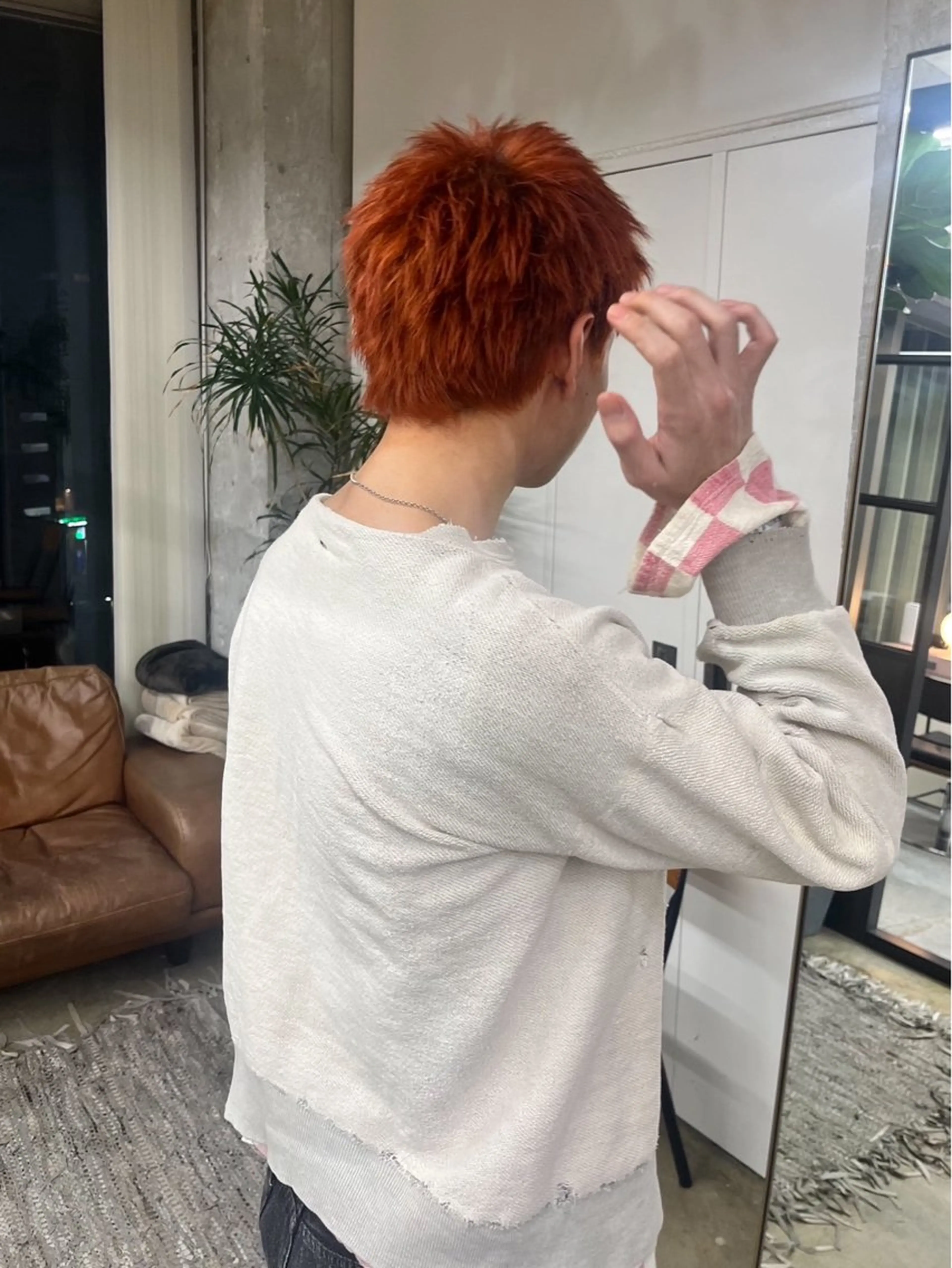 🫆カット+カラー🫆の写真