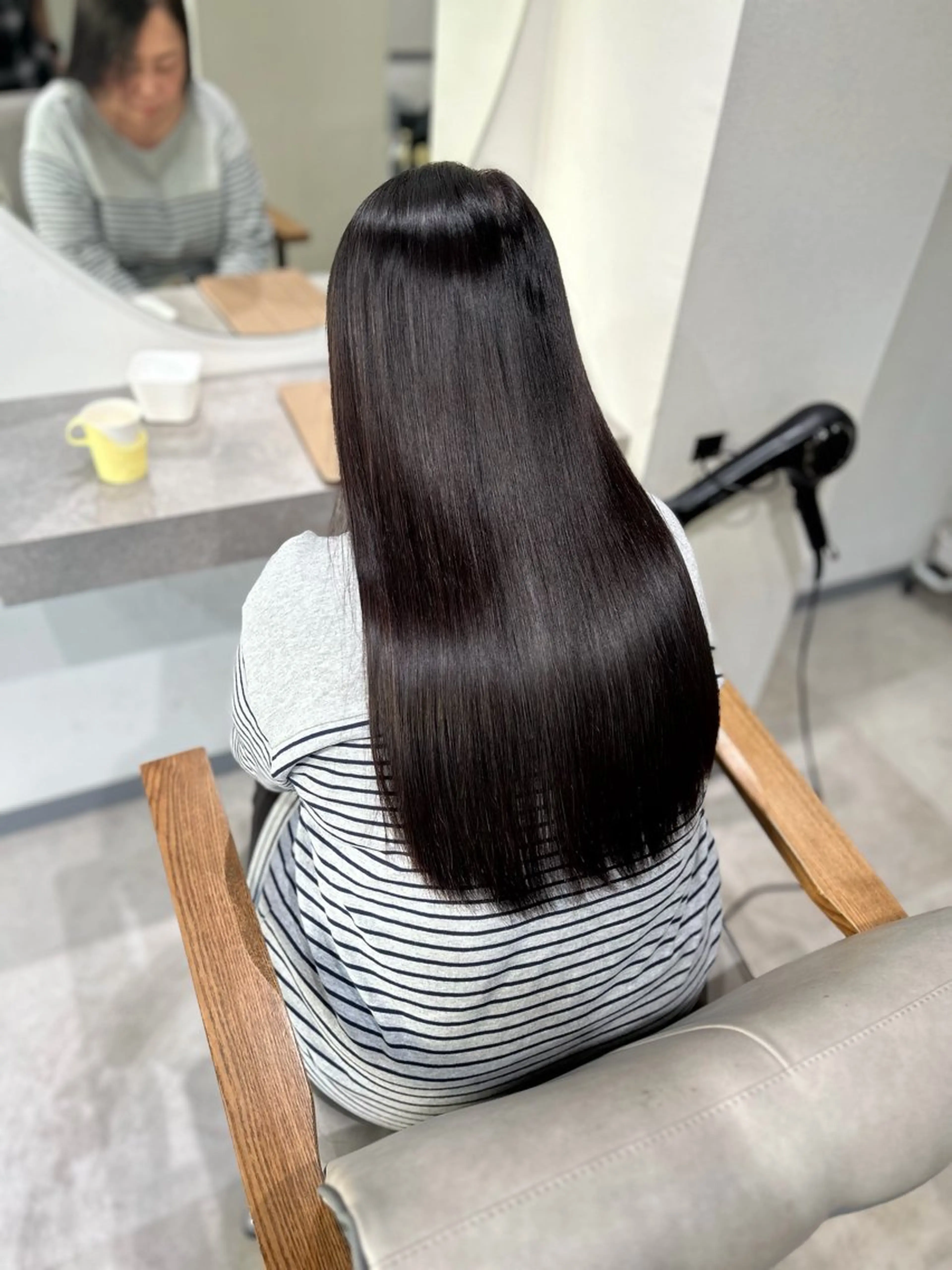 ロング パーマ 白髪ぼかし職人 ￤柳川拓哉のヘアスタイル