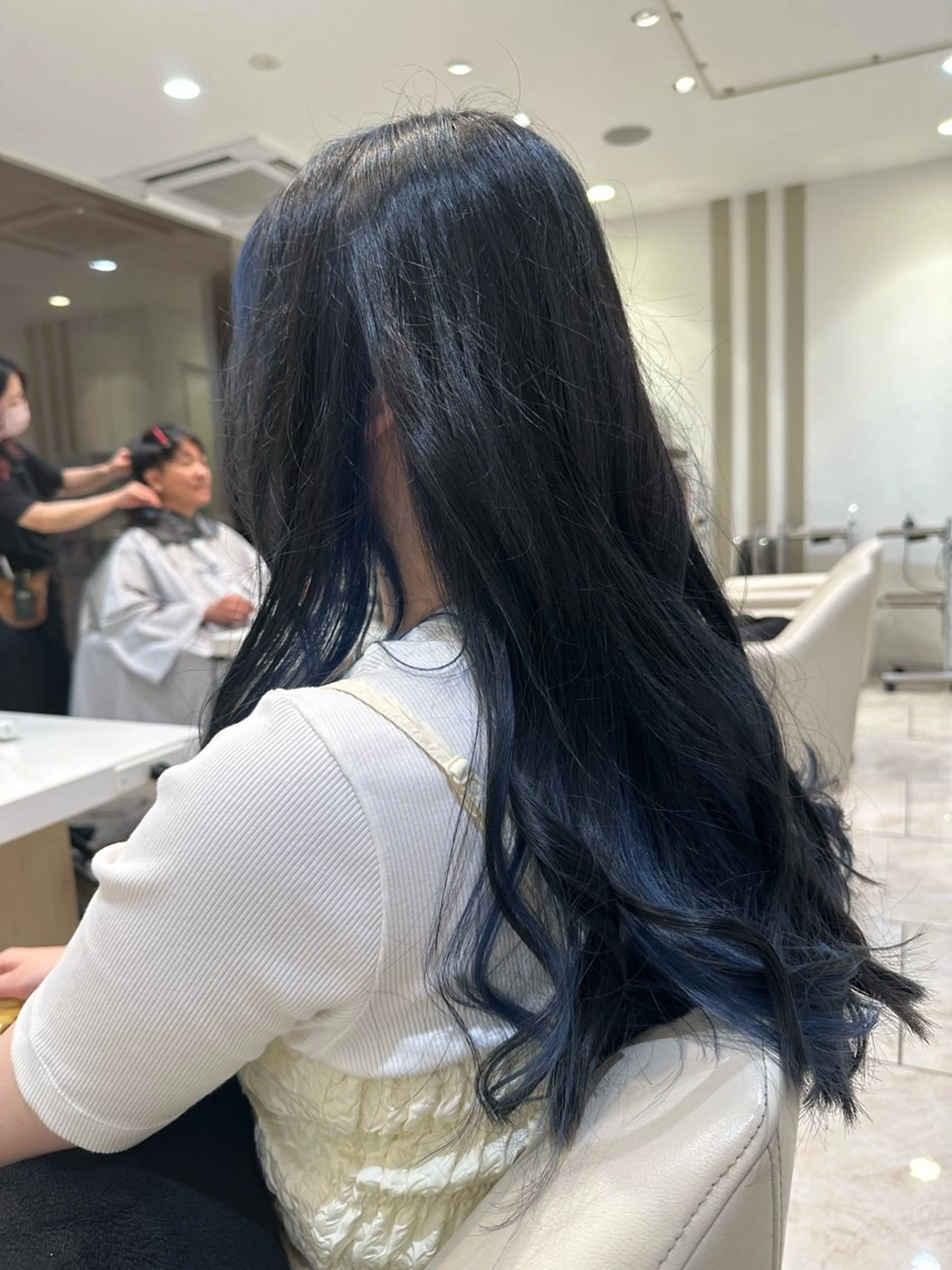 ロング カラー 波巻パーマ/毛流れ パーマ☘️りゅうせいのヘアスタイル