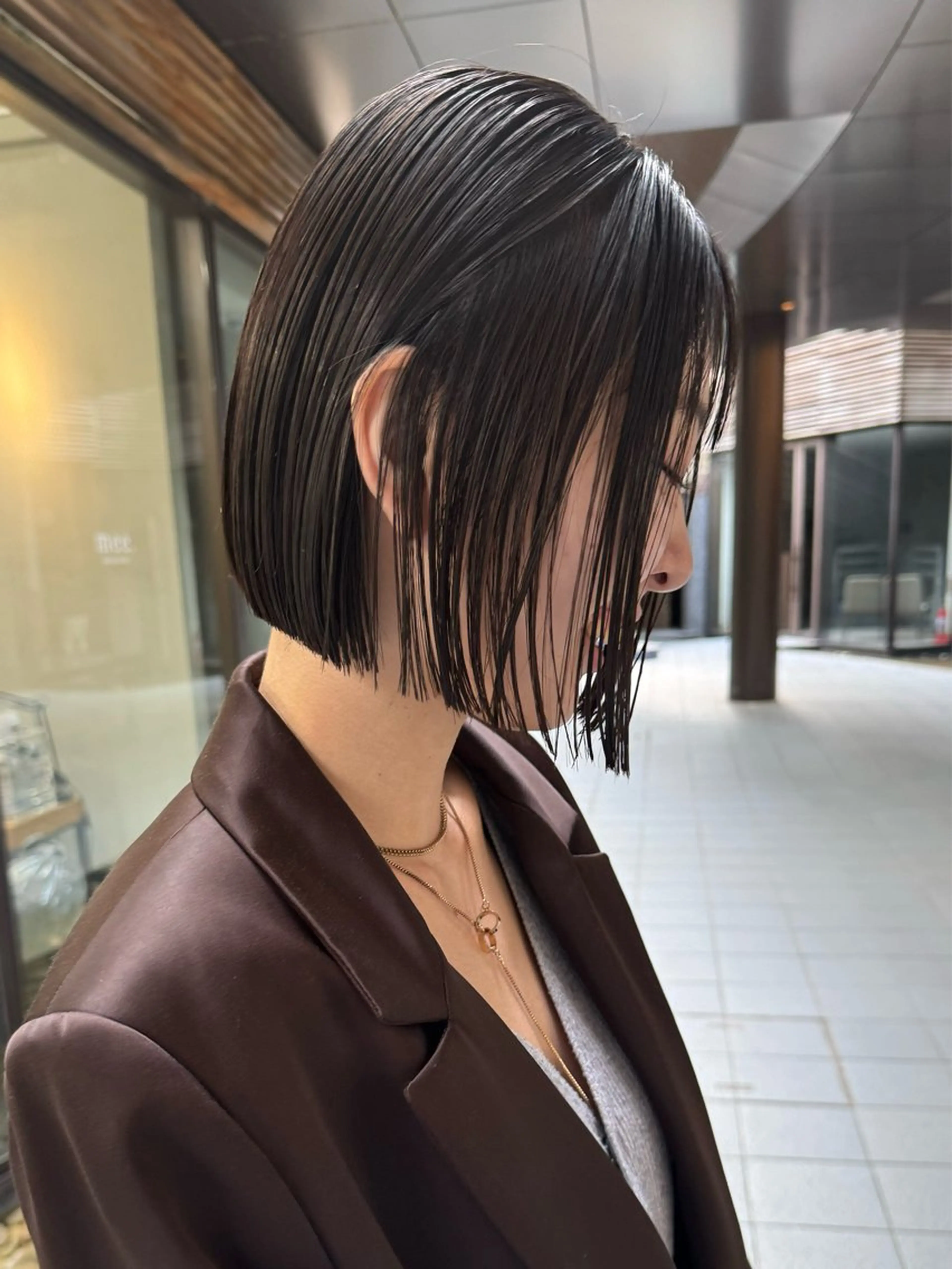 ショート カラー ボブ カット ヘアカラー トリートメント mee.表参道所属・ボブ/ショート /パーマ/shinのヘアスタイル