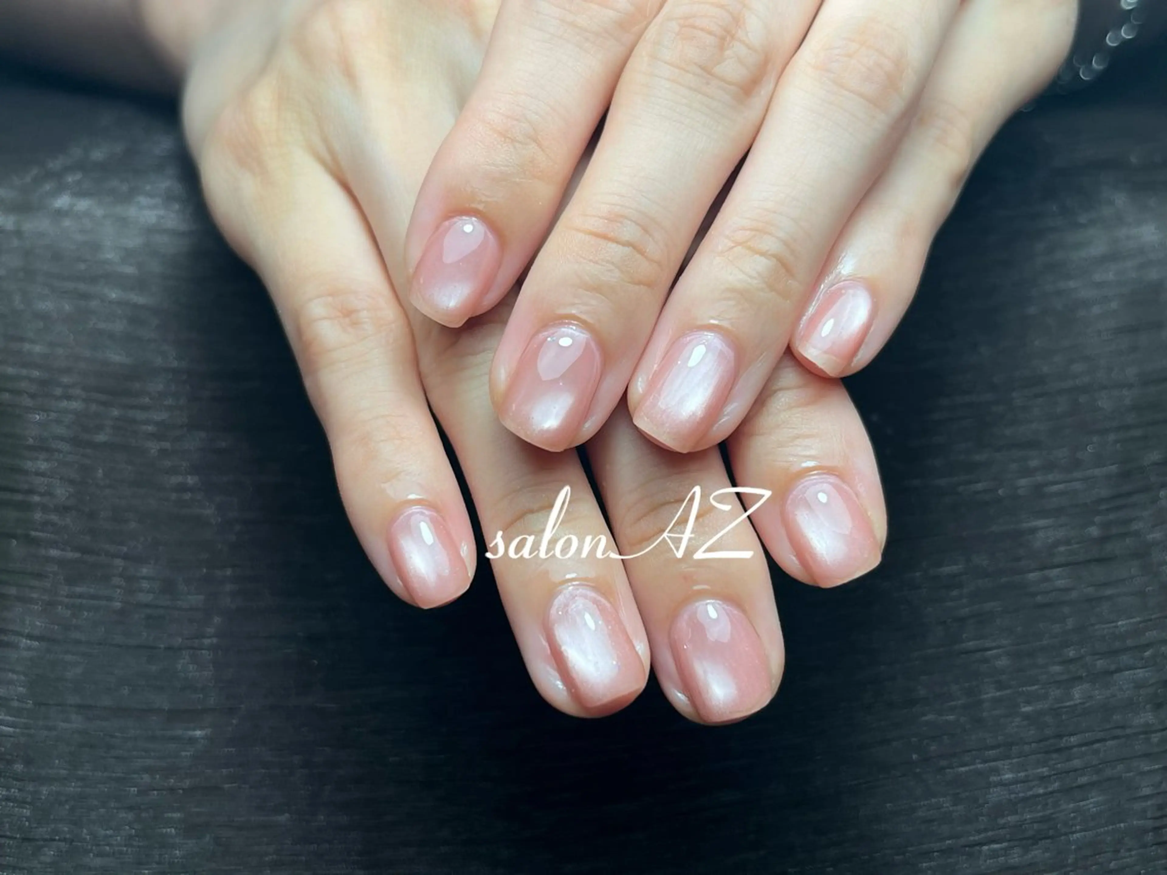 ネイル アートネイル 長さ出し フットネイル フレンチネイル ジェルネイル ハンドネイル salon AZのネイルデザイン