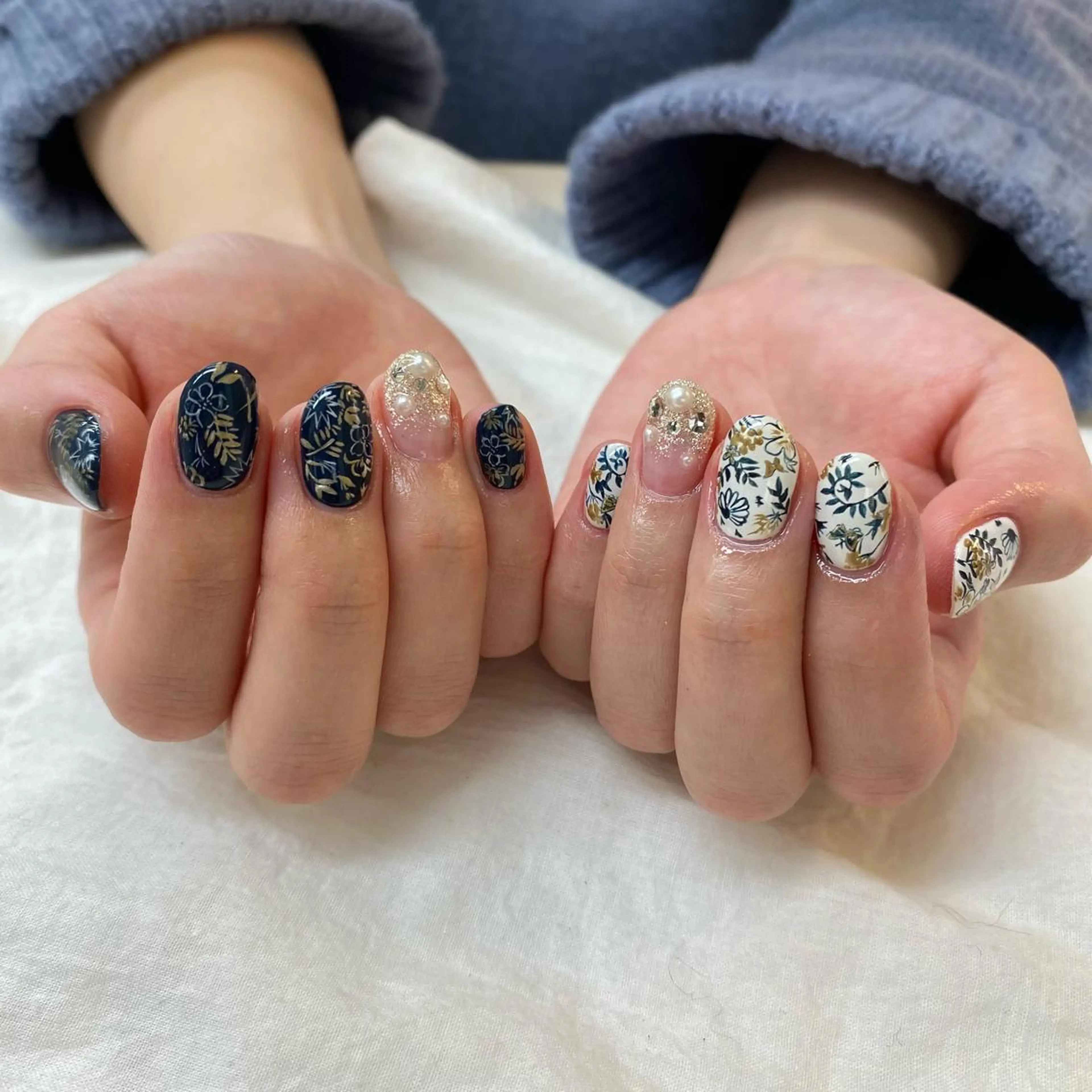 ミディアム 池袋痛ネイル Nok. 渡辺のネイルデザイン