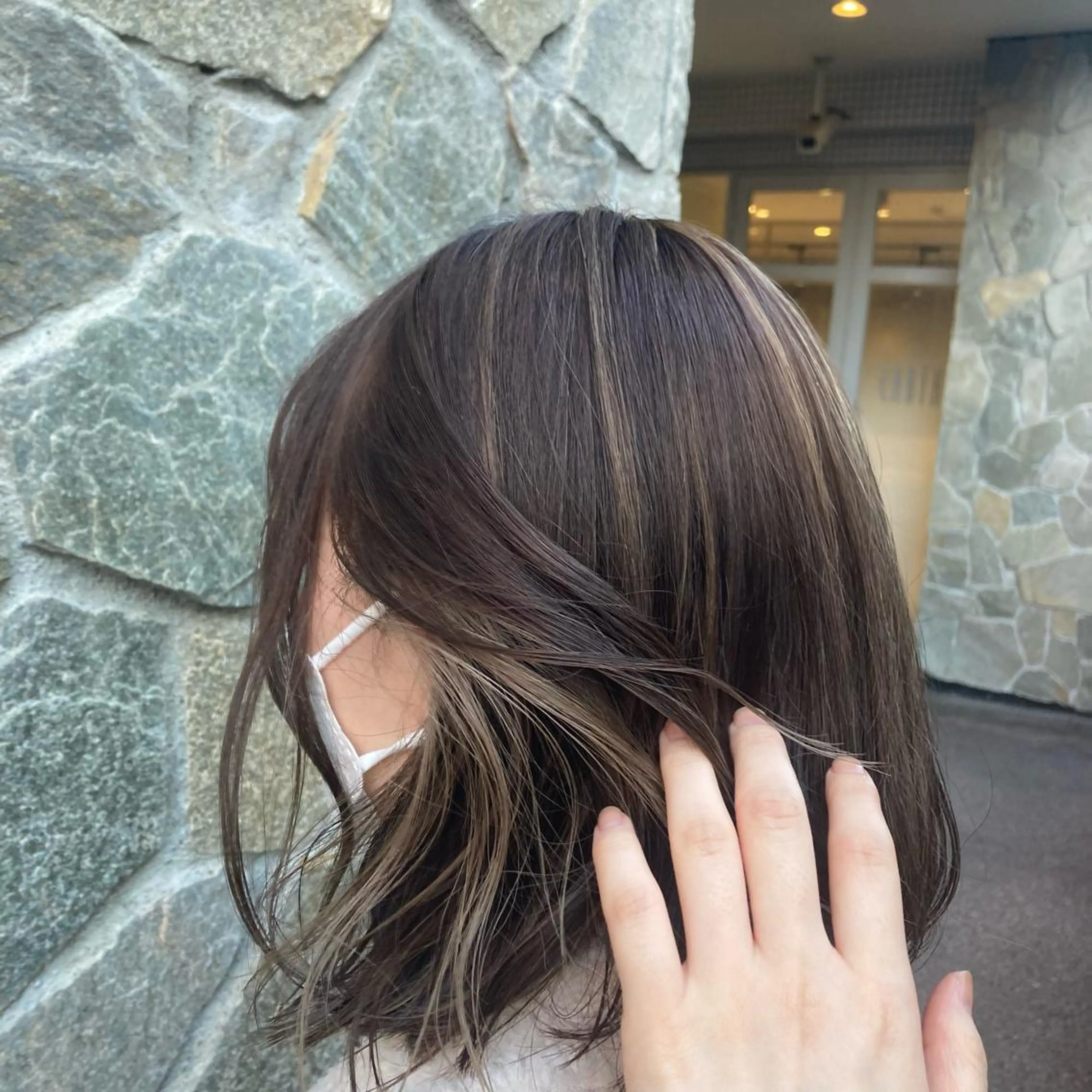 カラー 野村 ゆいのヘアスタイル
