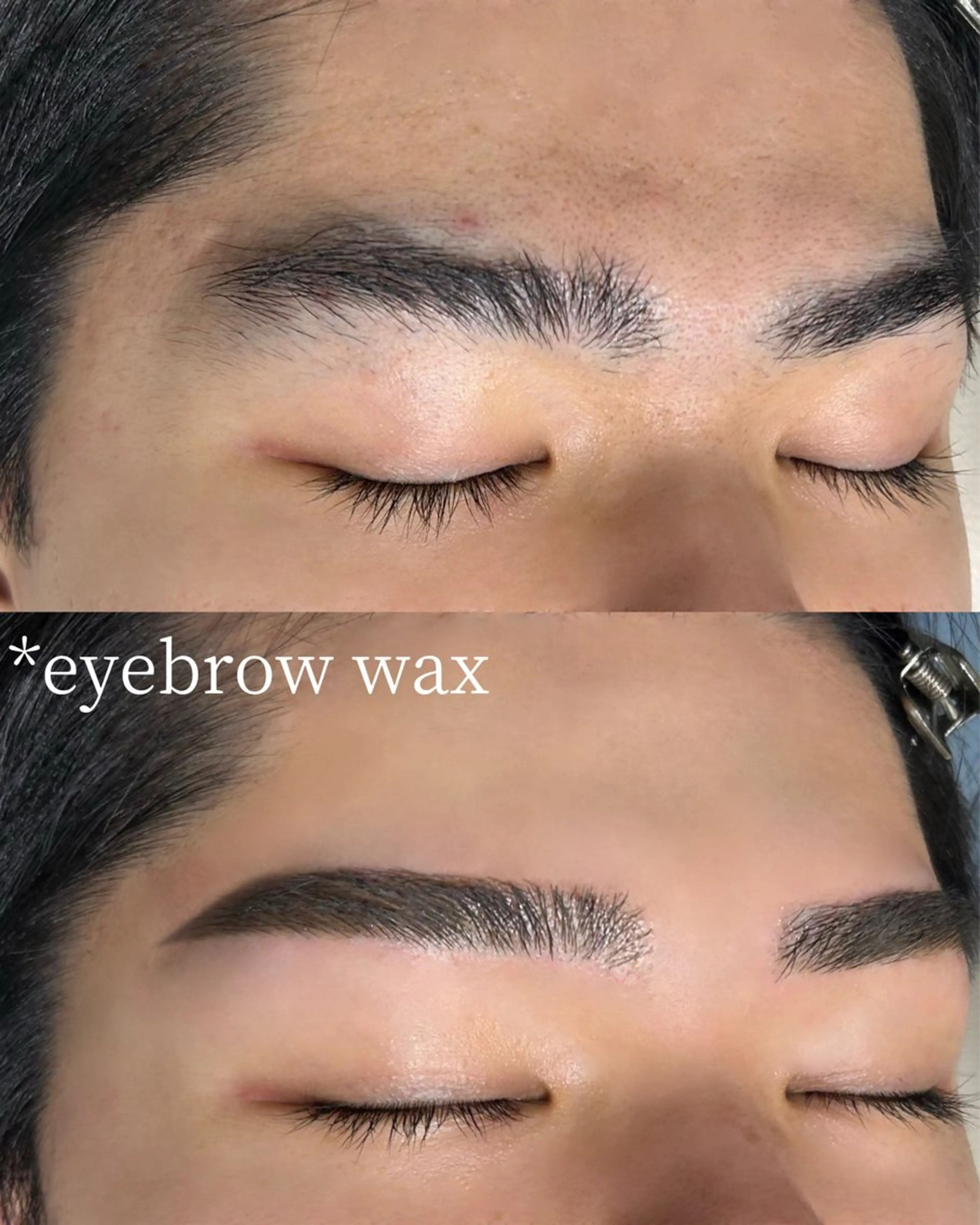 【 1月限定割引‼️ 】メンズ眉スタイリング（カット込み）+眉メイク🕶️の写真