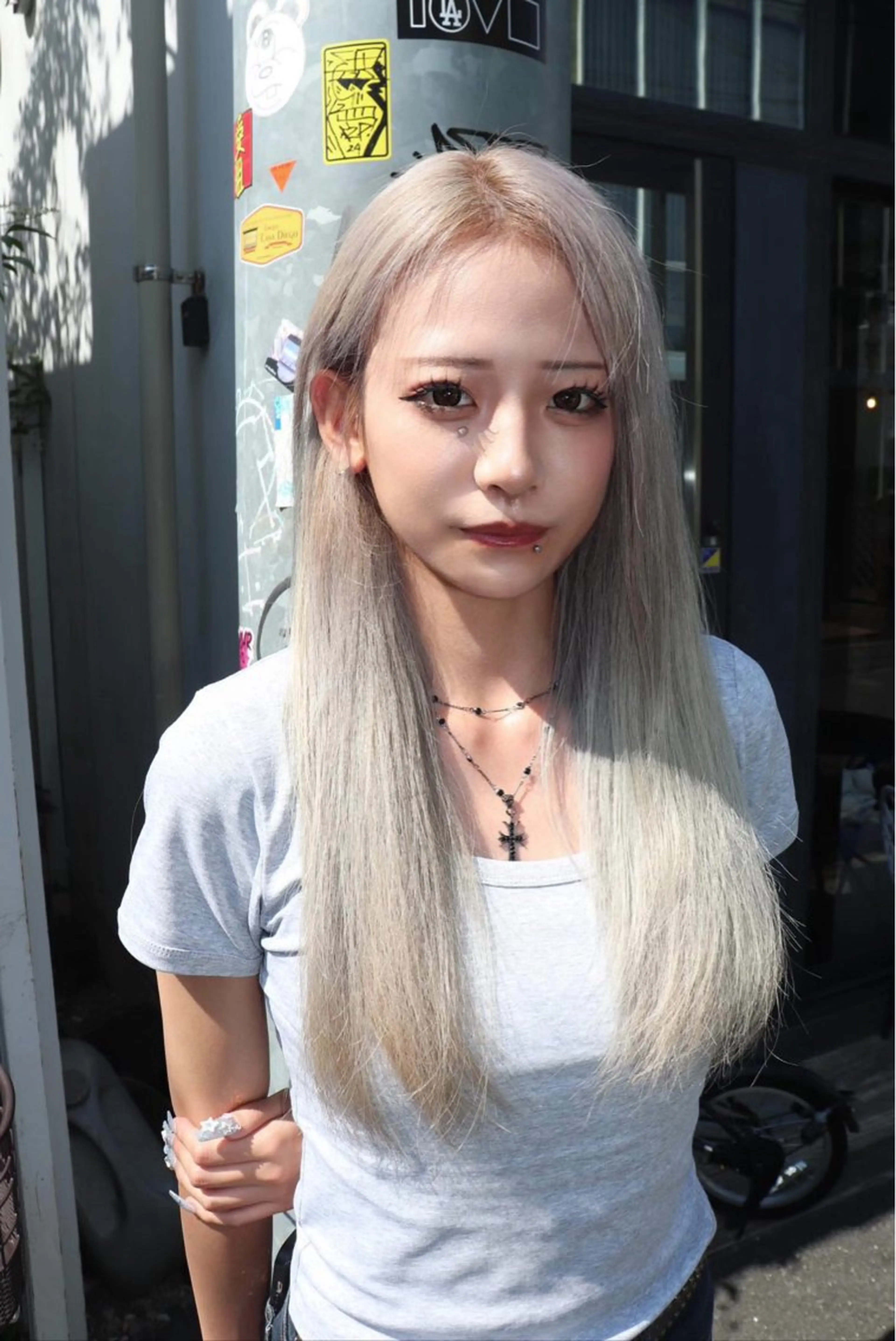 ロング カラー ヘアカラー @kyoniyy KYONIのヘアスタイル