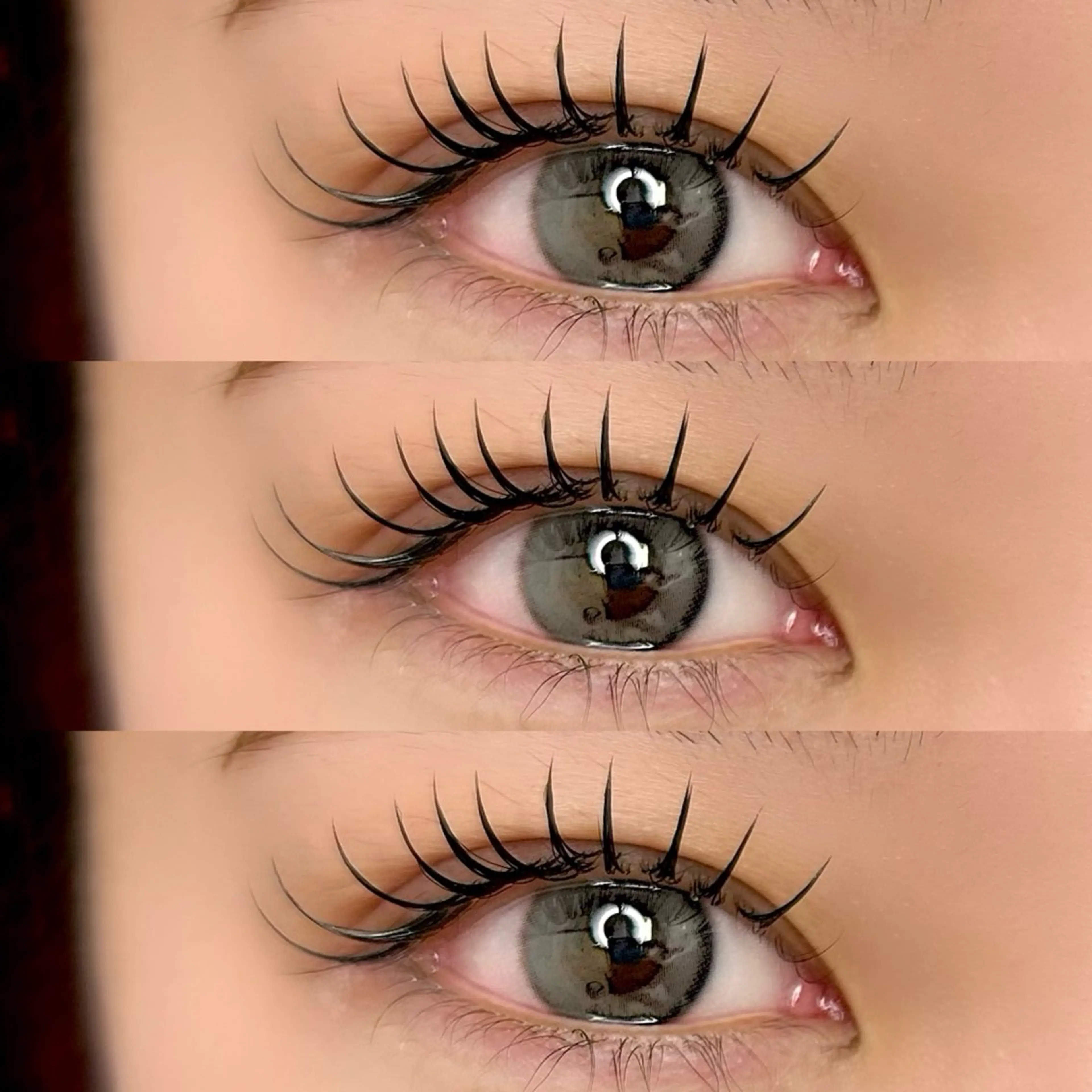 【 𝒎𝒊𝒏𝒊𝒎𝒐平日限定 】フラットラッシュ120本🎀✨の写真