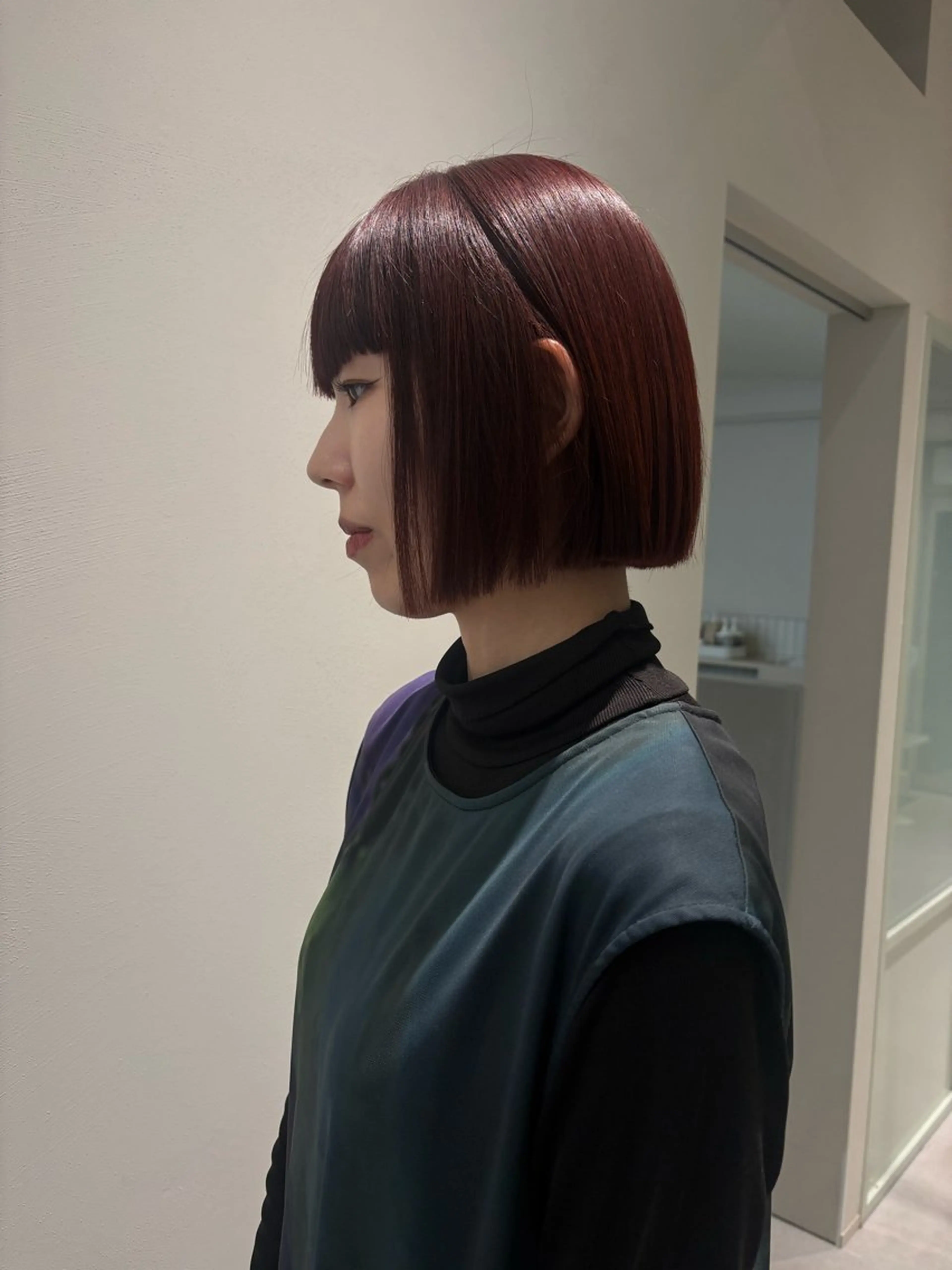 ショート カット ヘアカラー トリートメント DEEokazaki hina.Oのヘアスタイル