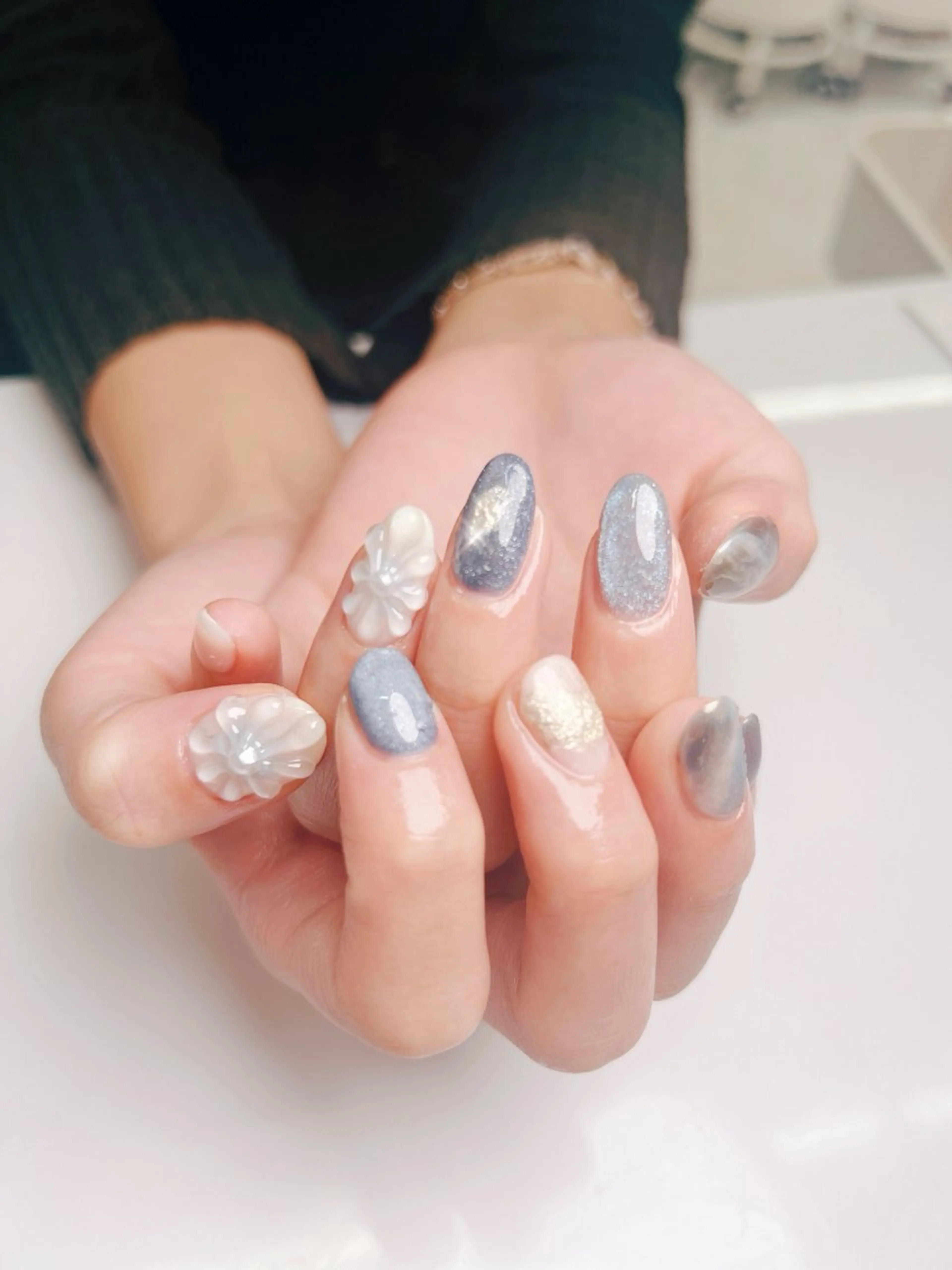 ★40%OFF実施中【NEW】￥8980#定額-ラグジュアリー★一目惚れラブリーネイルの写真