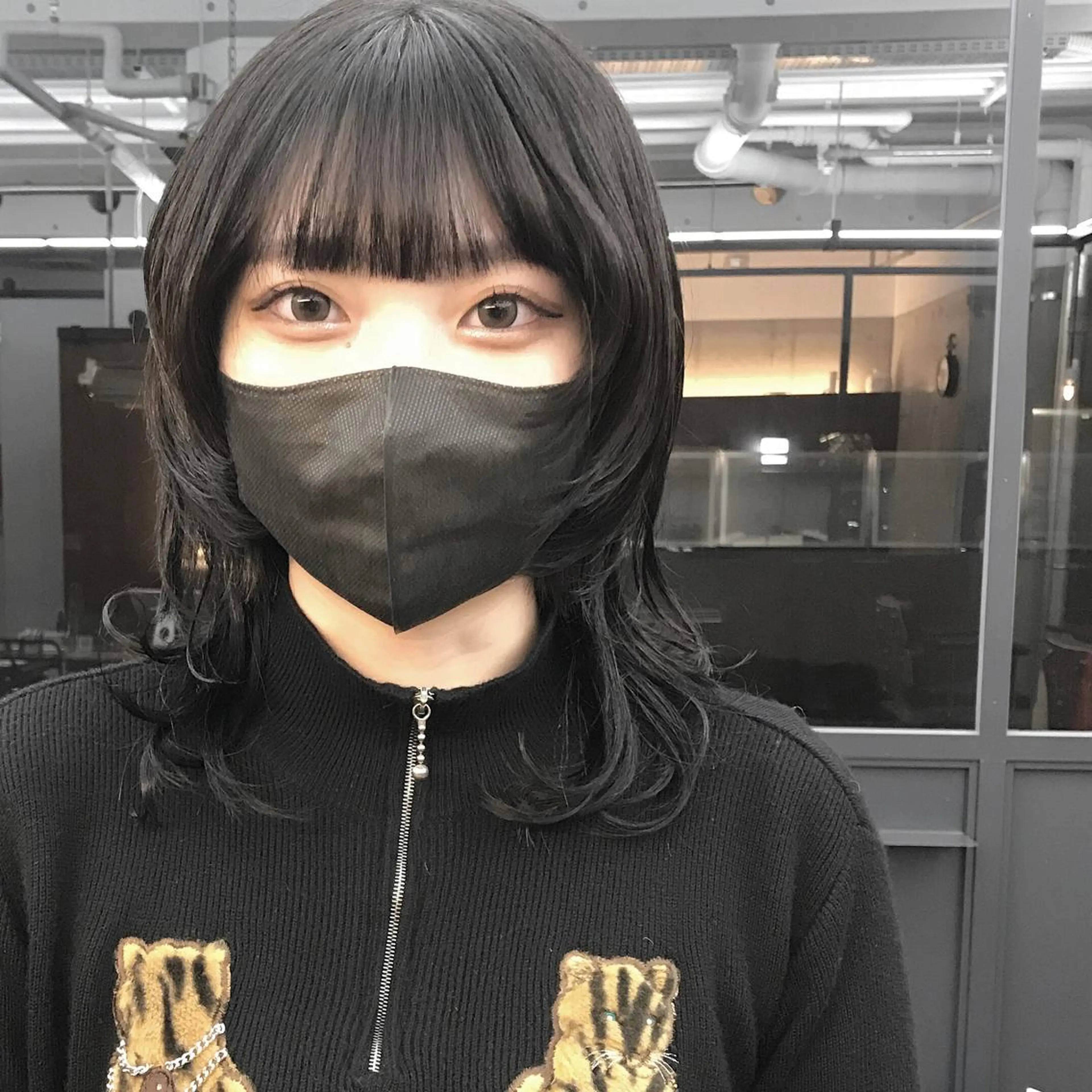 セミロング ウルフカット カット ヘアセット ✂︎ウルフ・ショート ✂︎MIKUNIのヘアスタイル