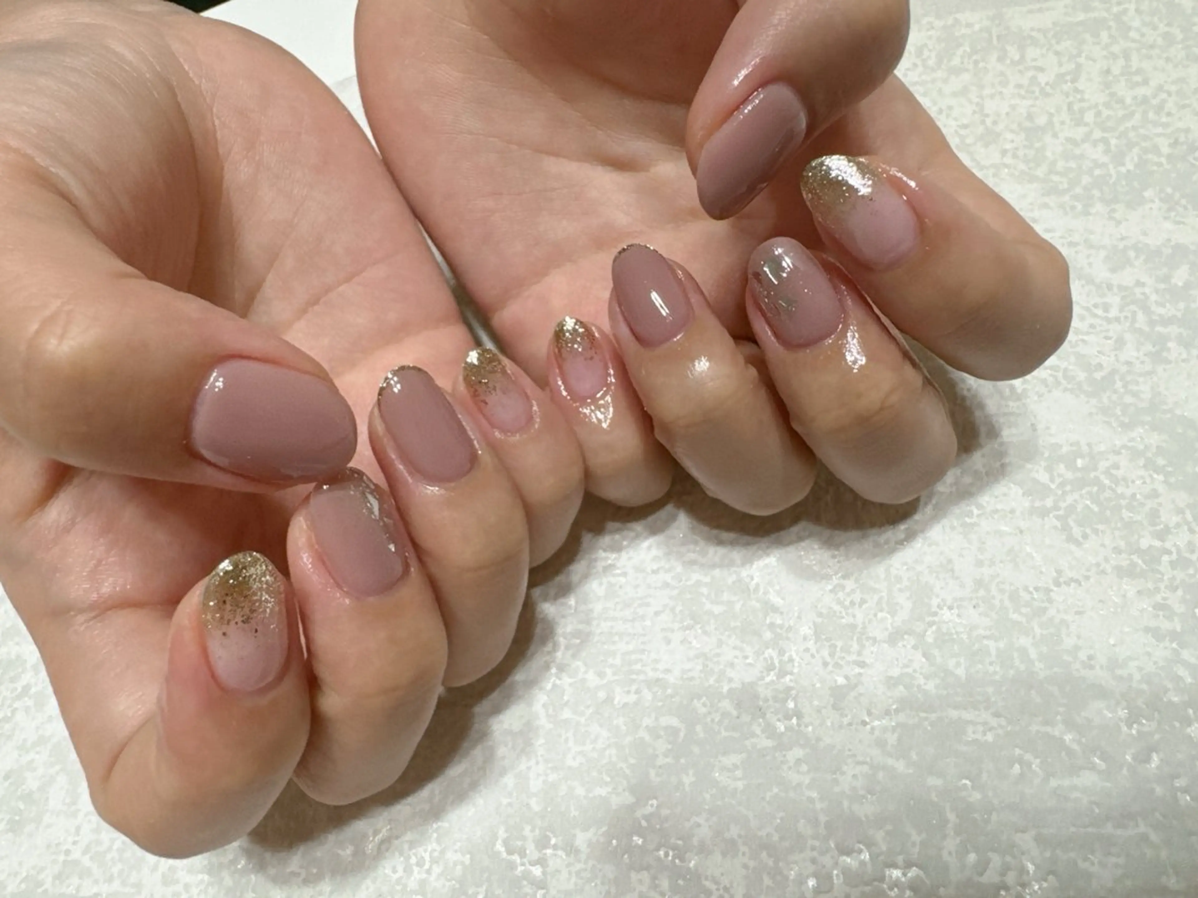 ネイル ジェルネイル キラキラネイル メンズネイル パラジェル ピンク ハンドネイル kikinail 溝の口のネイルデザイン