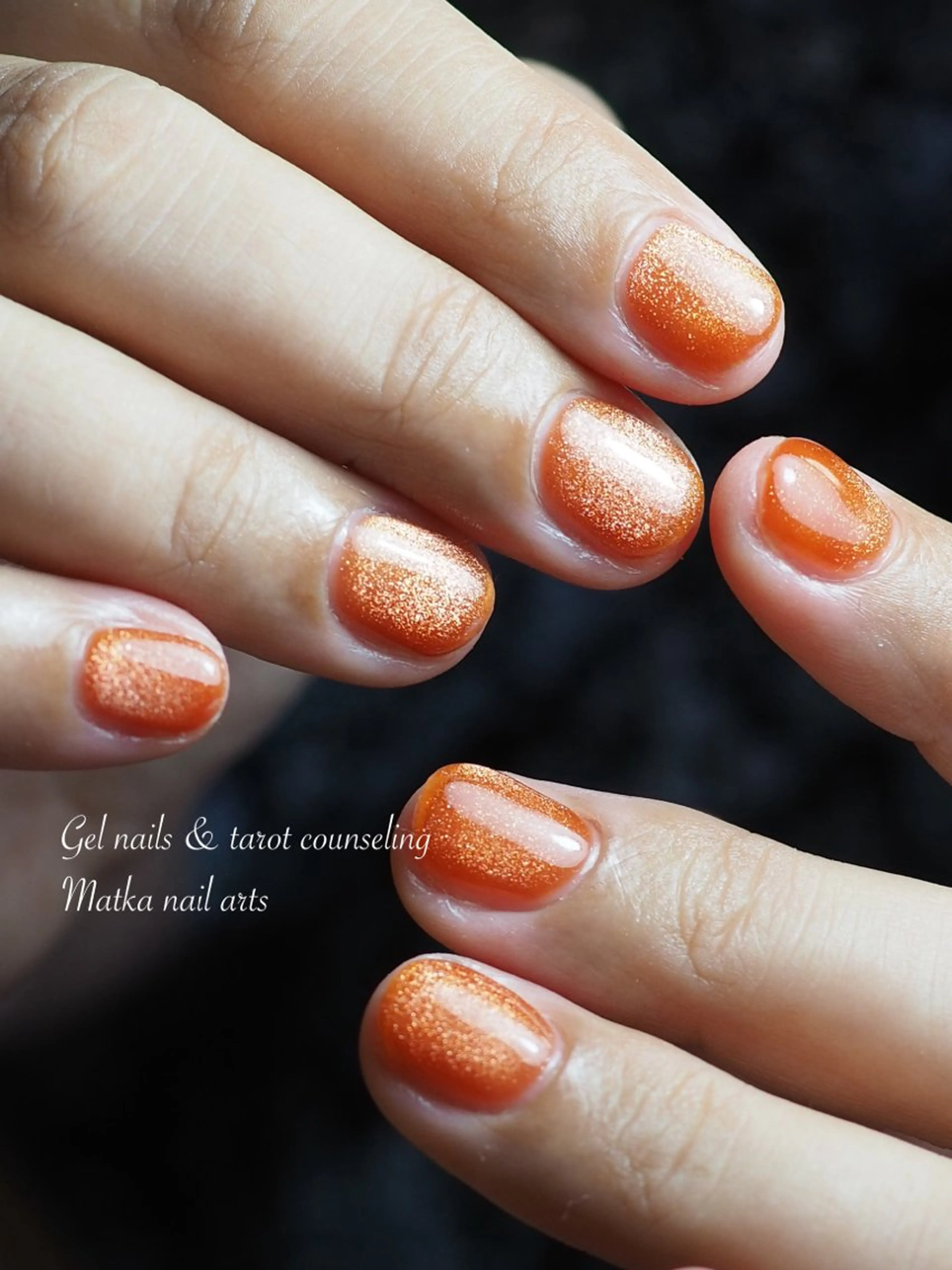 ネイル アートネイル ジェルネイル マグネットネイル ニュアンスネイル ショートネイル ネイルとタロット/ ユウのその他イメージ