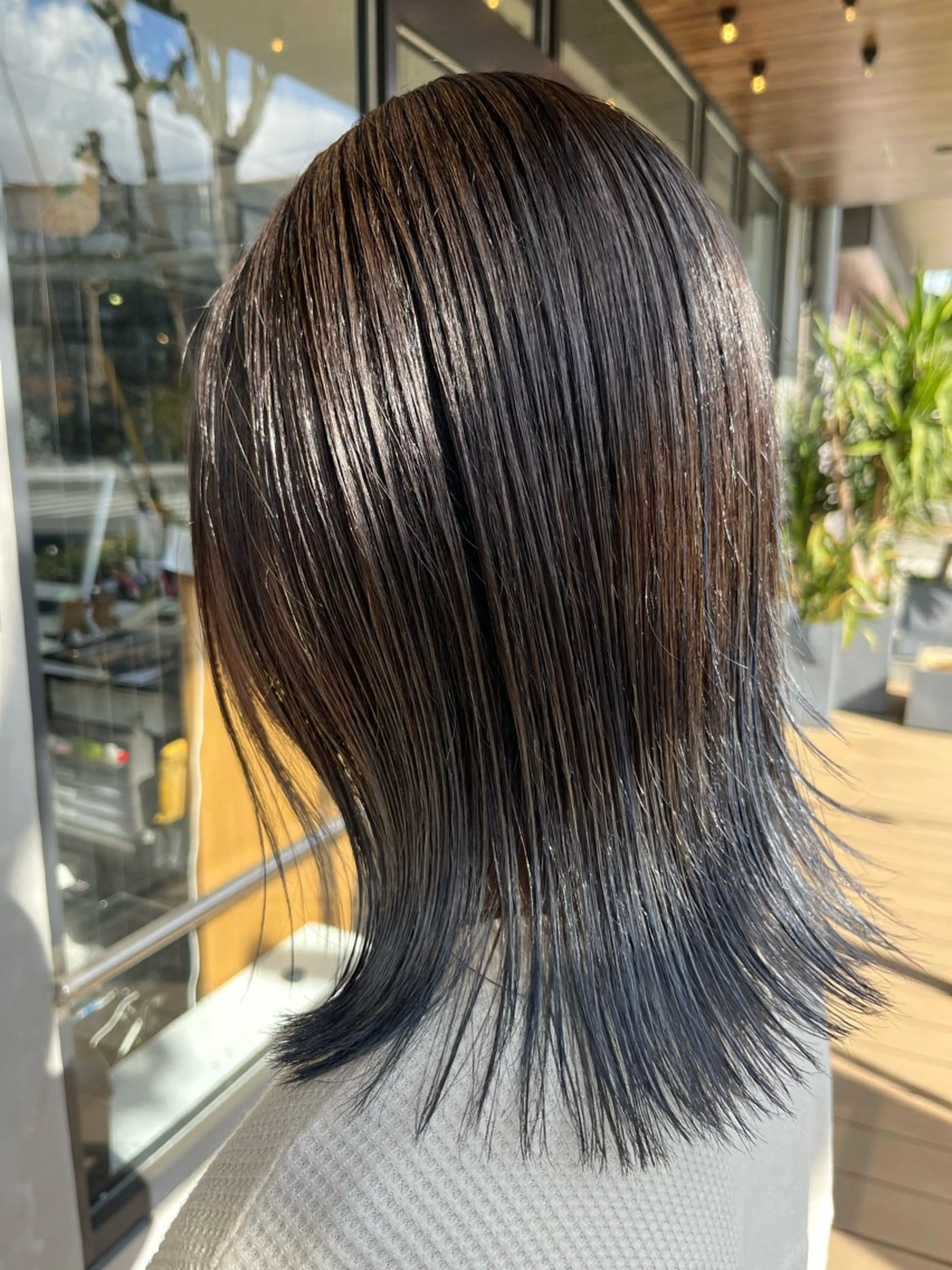 cut ＋ イルミナcolor ＋ グラデーションcolor（ブリーチok）の写真