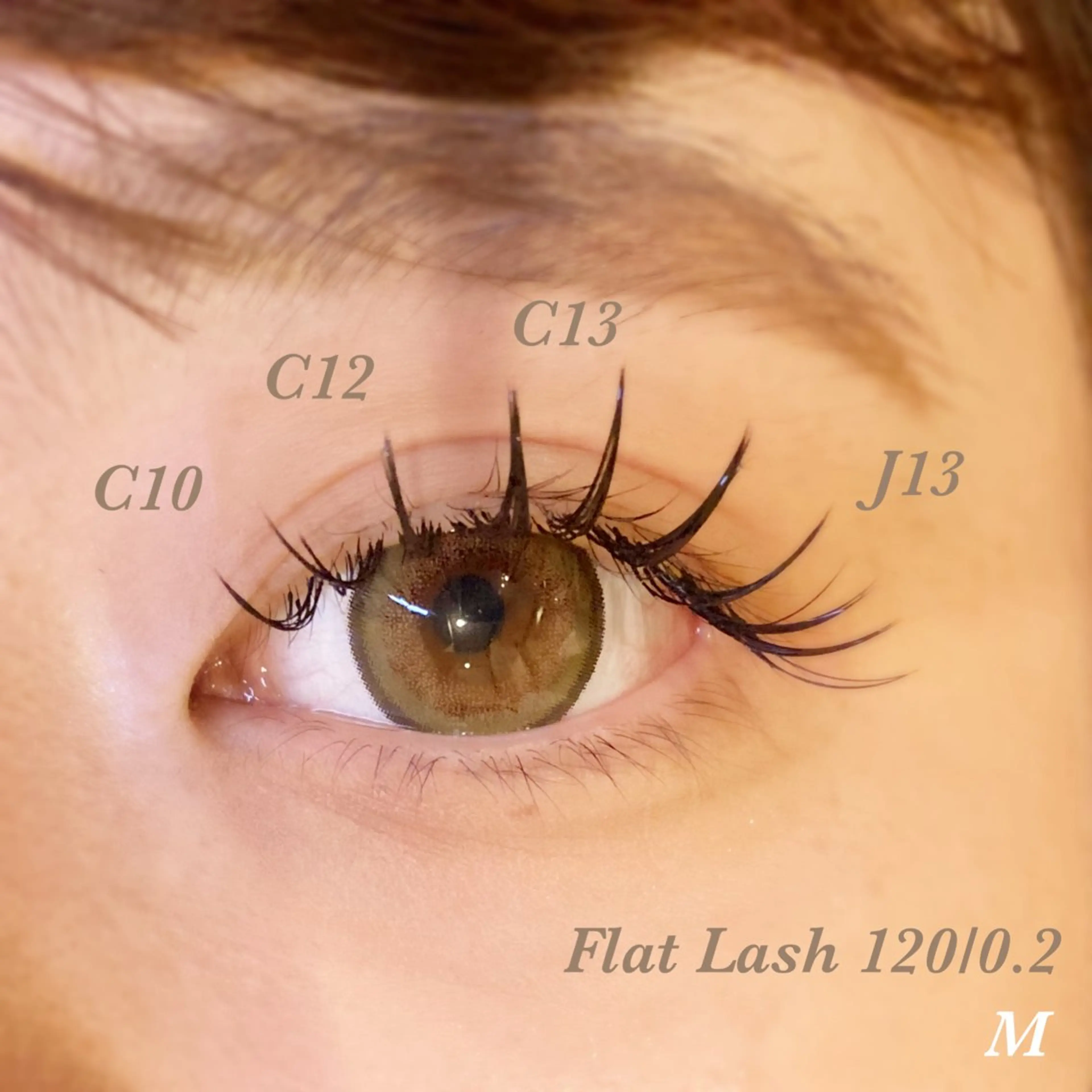 マツエク・マツパ KUON EYELASH SALON所属・KUON 溝の口 megumiのマツエク・マツパデザイン