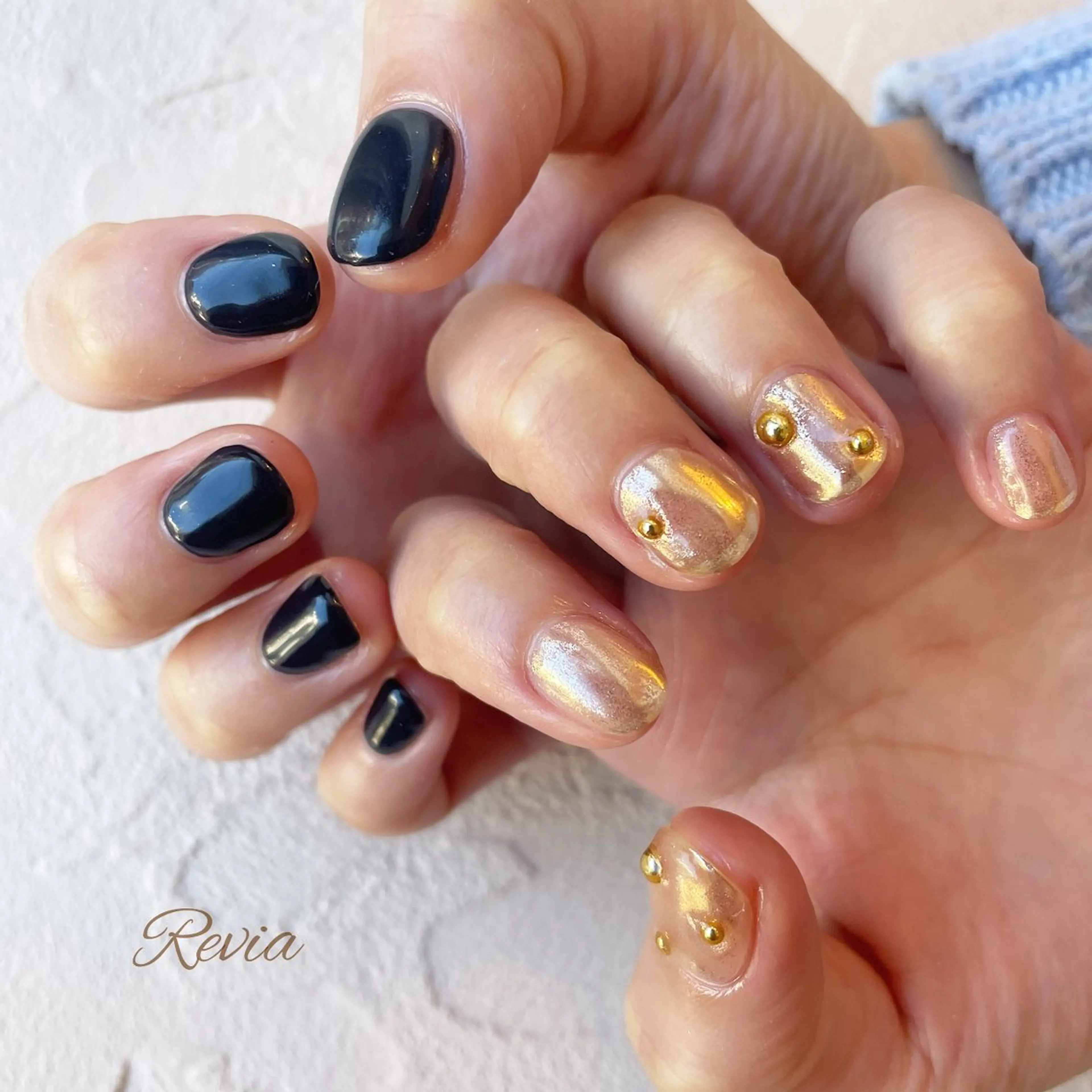 ネイル ハンドネイル revia所属・ERI Nailistのネイルデザイン