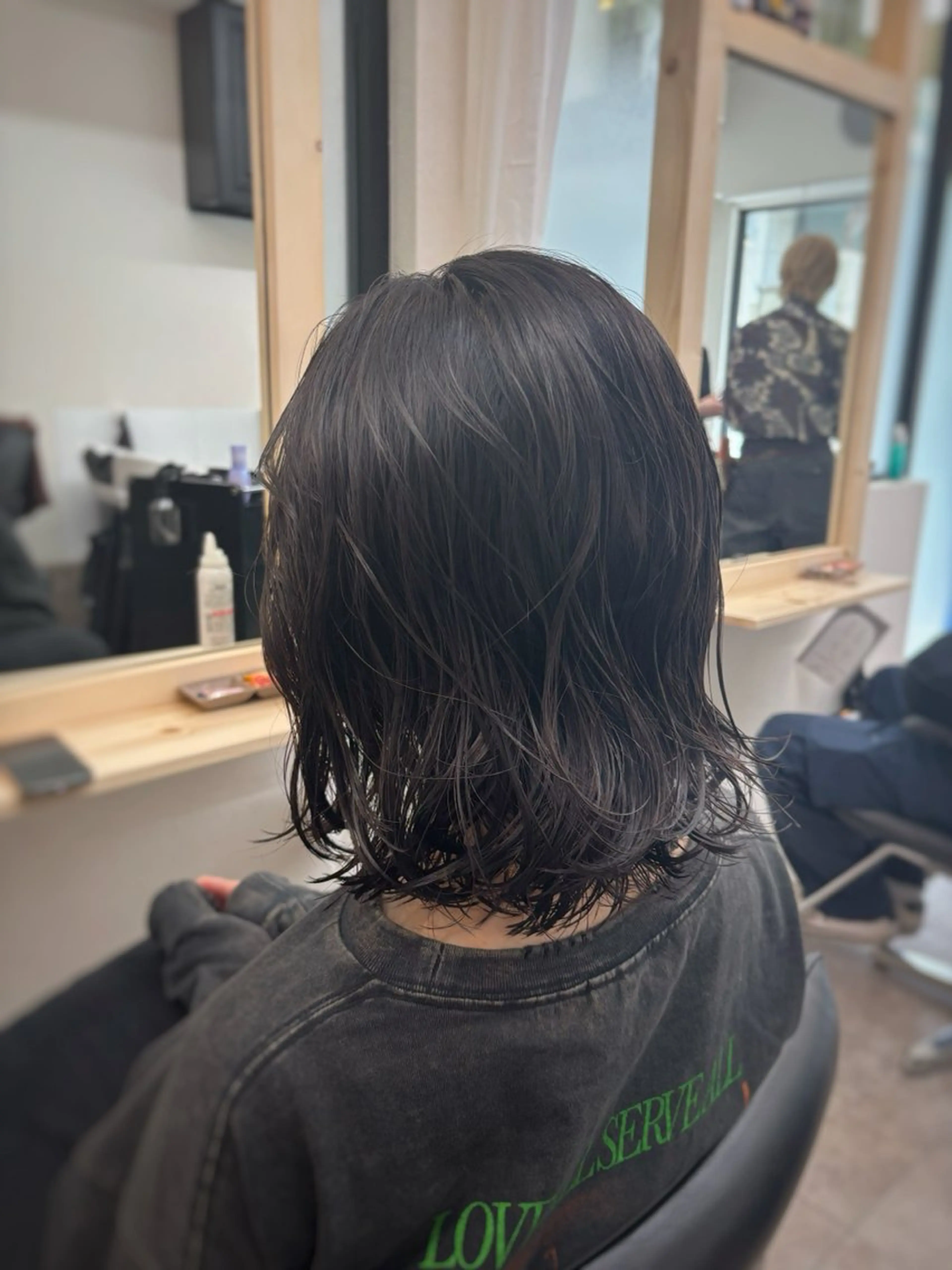 【オシャレ×楽セット】カット＋パーマの写真