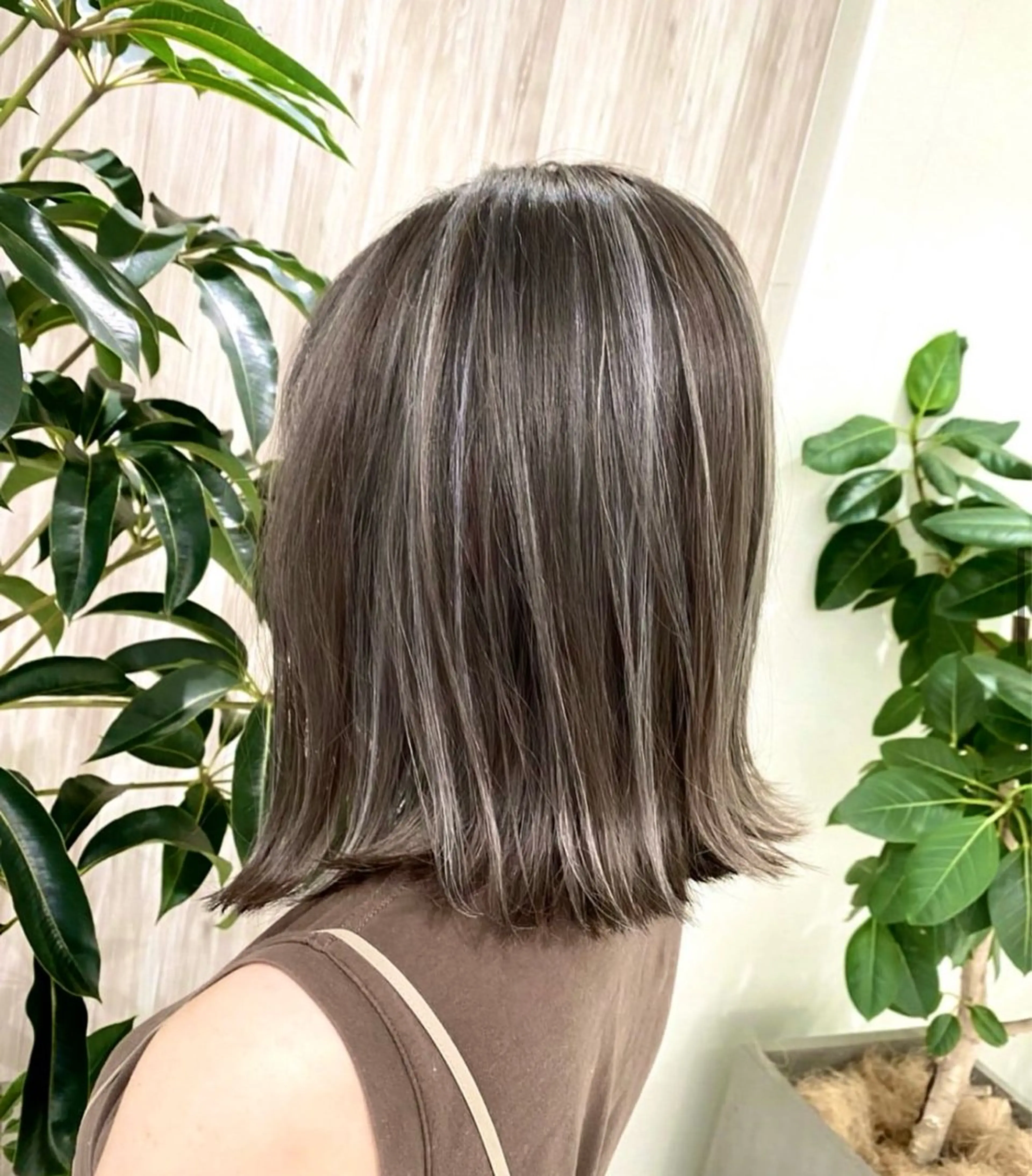 ミディアム ハイライト nex the salon CURE所属・大野 仁のヘアスタイル