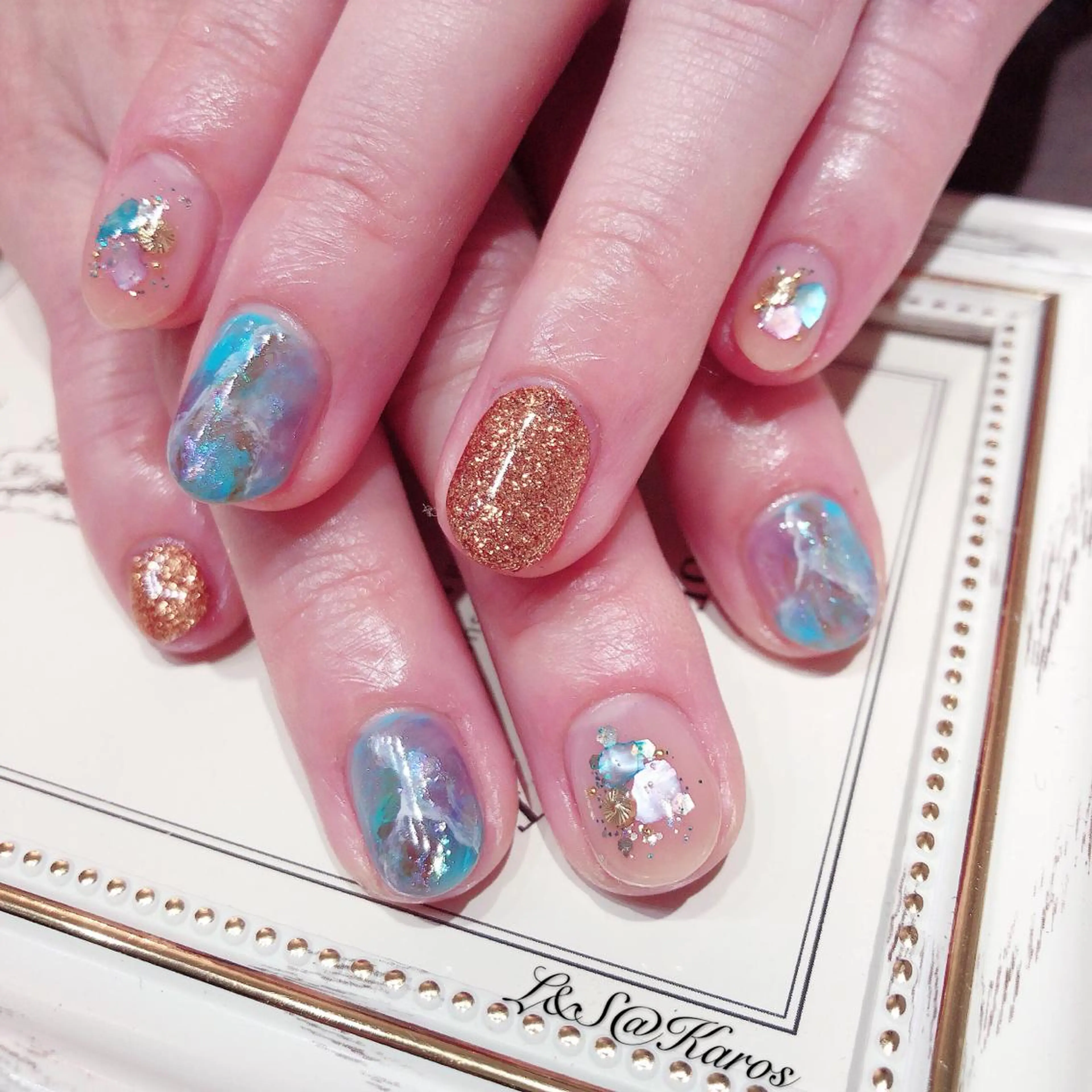 ネイル ハンドネイル L&S@Karos所属・L&S@ Karosのネイルデザイン