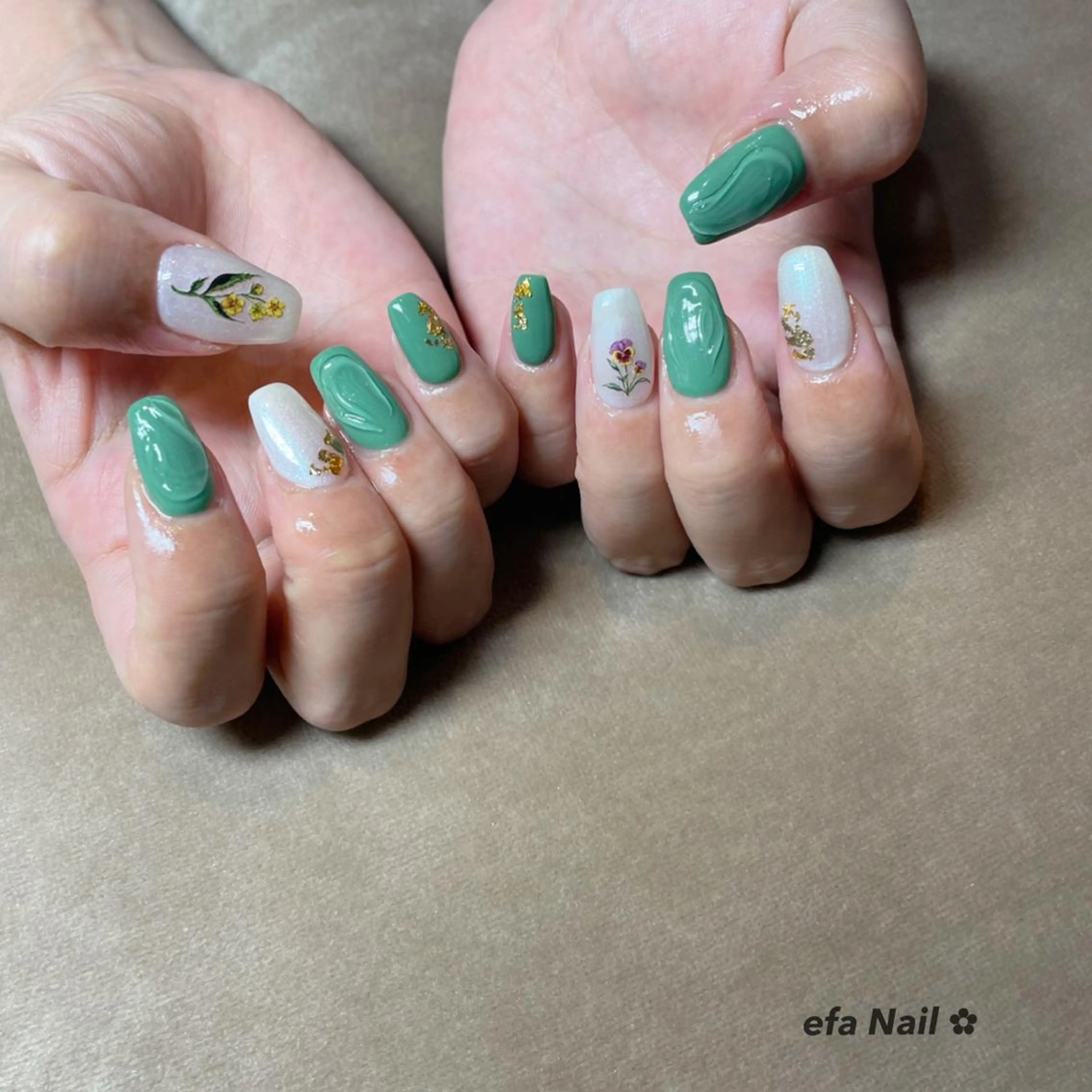 ネイル efa's  EyeNail-おもろまち-所属・efa Nail 🌺Okinawaのネイルデザイン