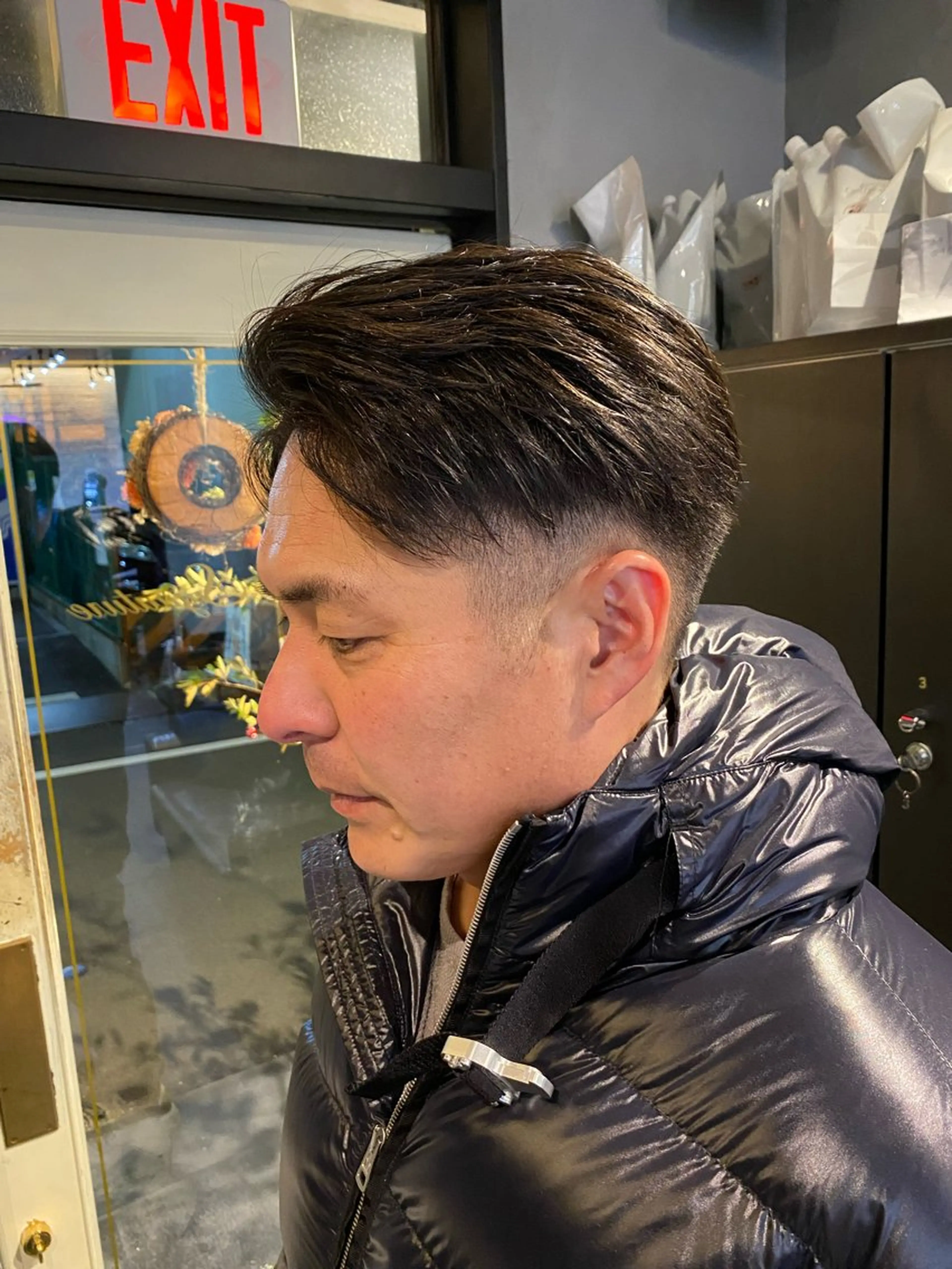 ショート カラー パーマ ヘアアレンジ メンズ キッズ HairSignature所属・ブリーチ指名神戸 No.1美容師RENのヘアスタイル