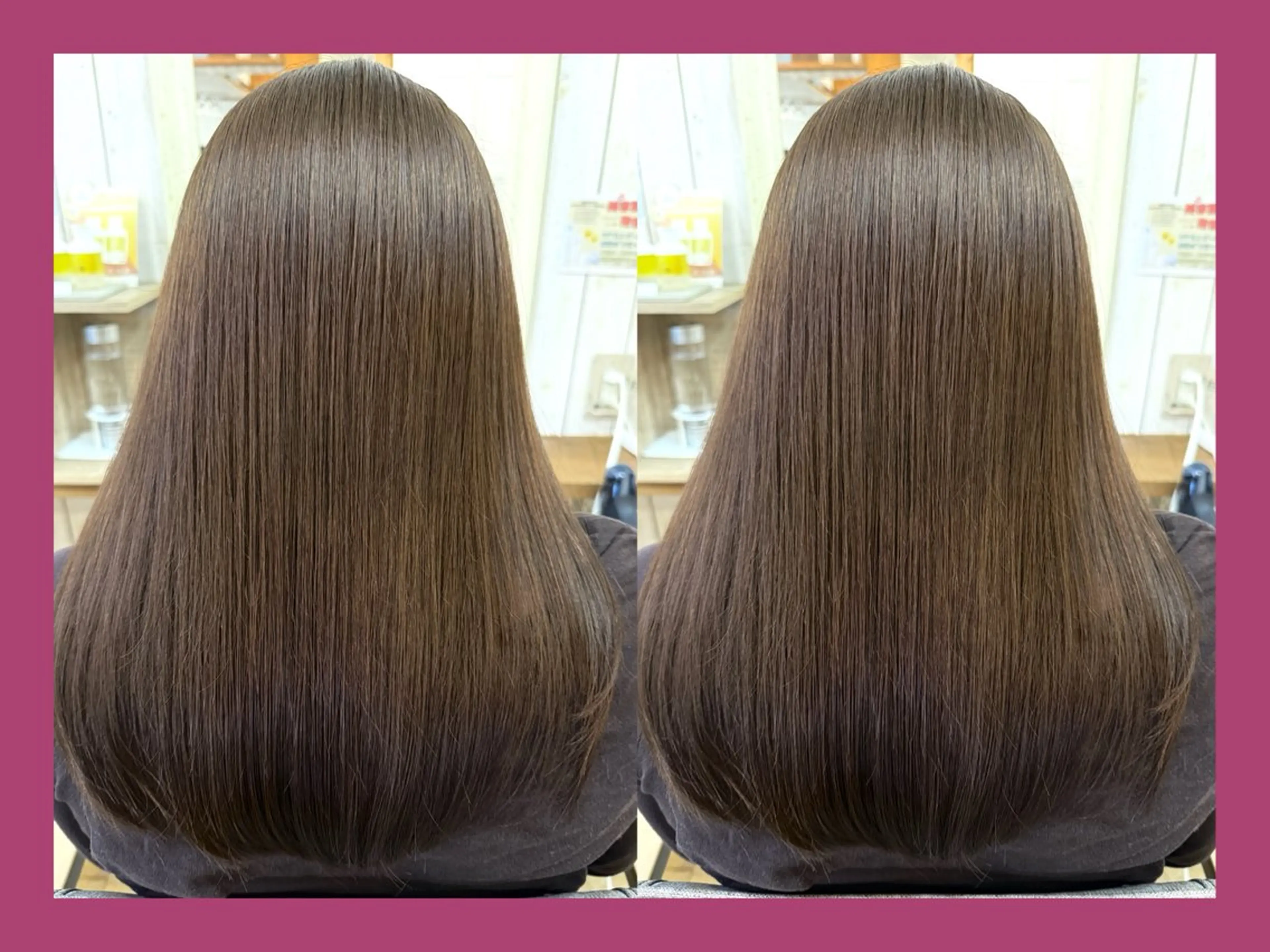 ミディアム 髪質改善 カット ヘアカラー トリートメント 髪質改善/ハイトーン /茅ヶ崎/YUKAのヘアスタイル